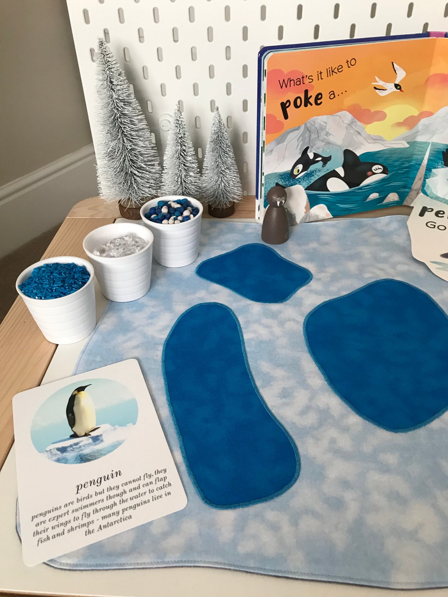 Polar Extra Large Play Mat - IN STOCK - Grey Reverse