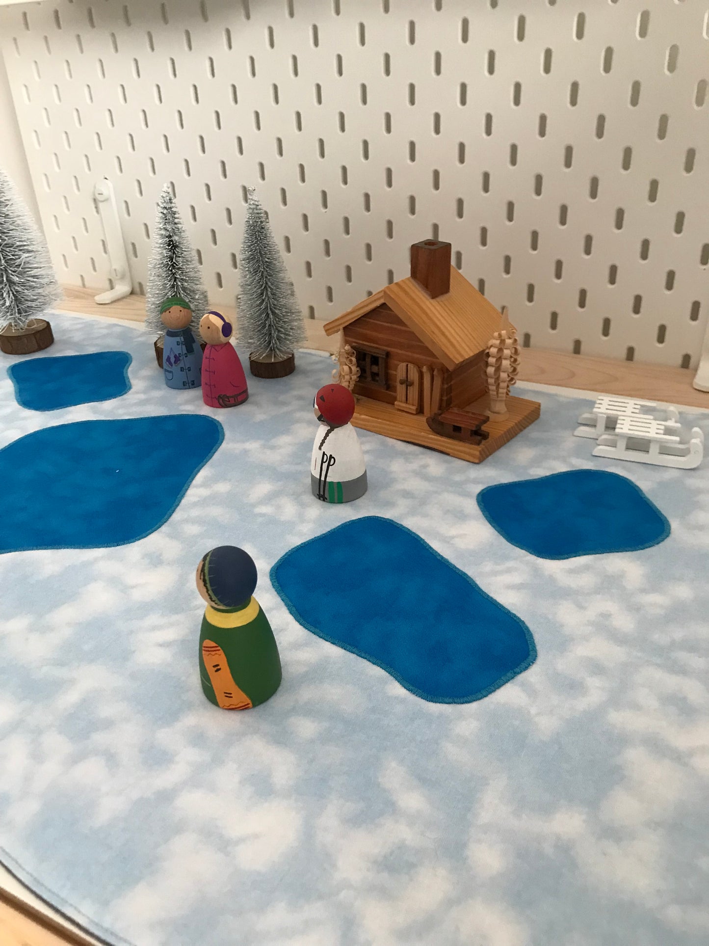 Polar Extra Large Play Mat - IN STOCK - Grey Reverse