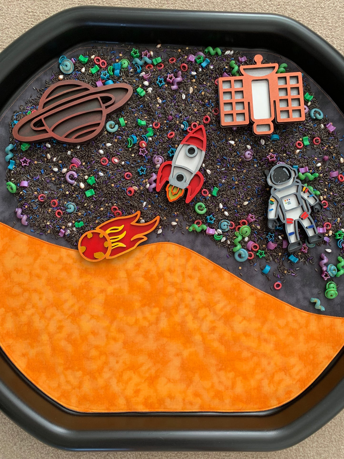 Lava Valley Tuff Tray Play Mat