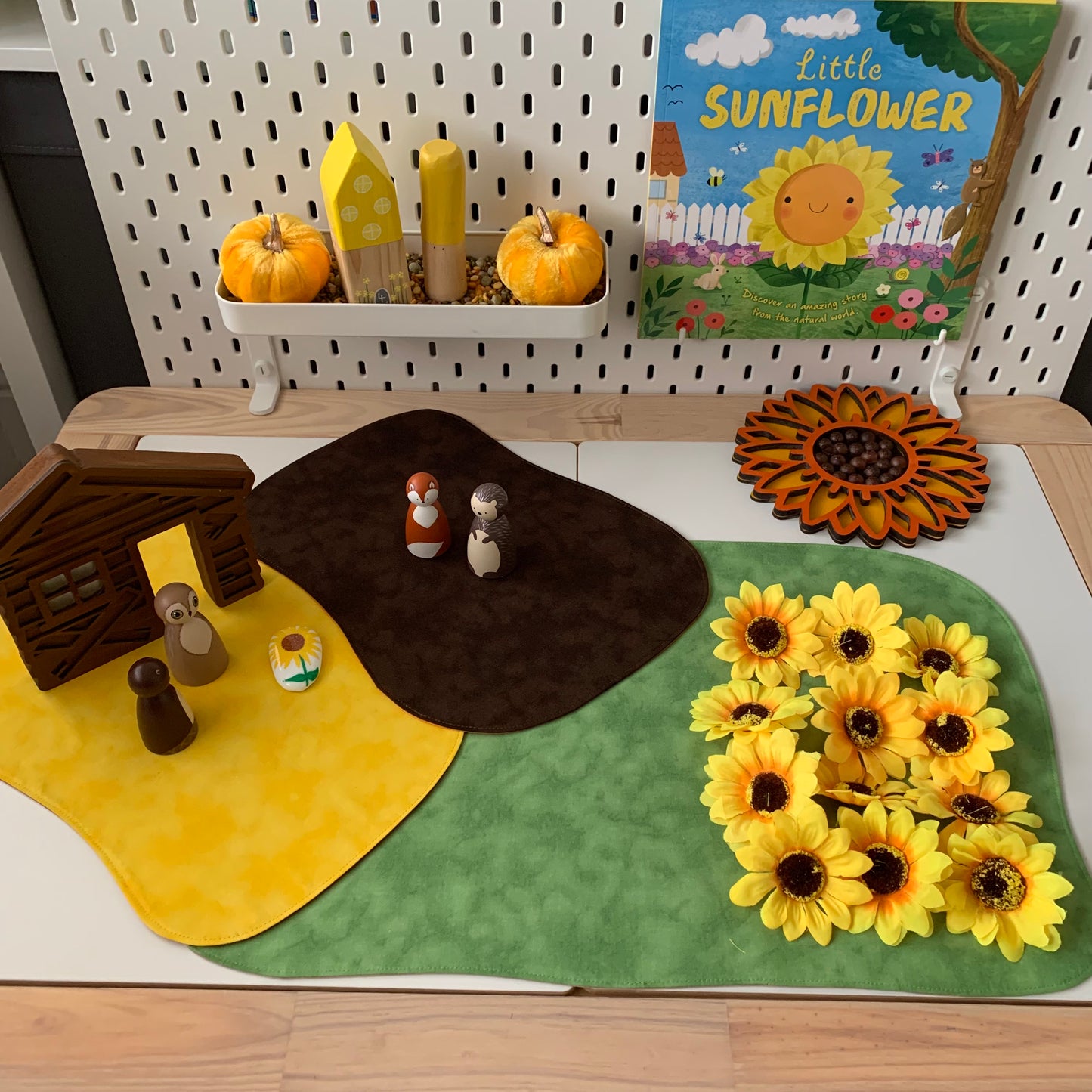 Play Mat Set - Autumn Edition Colours - MADE TO ORDER - Reversible