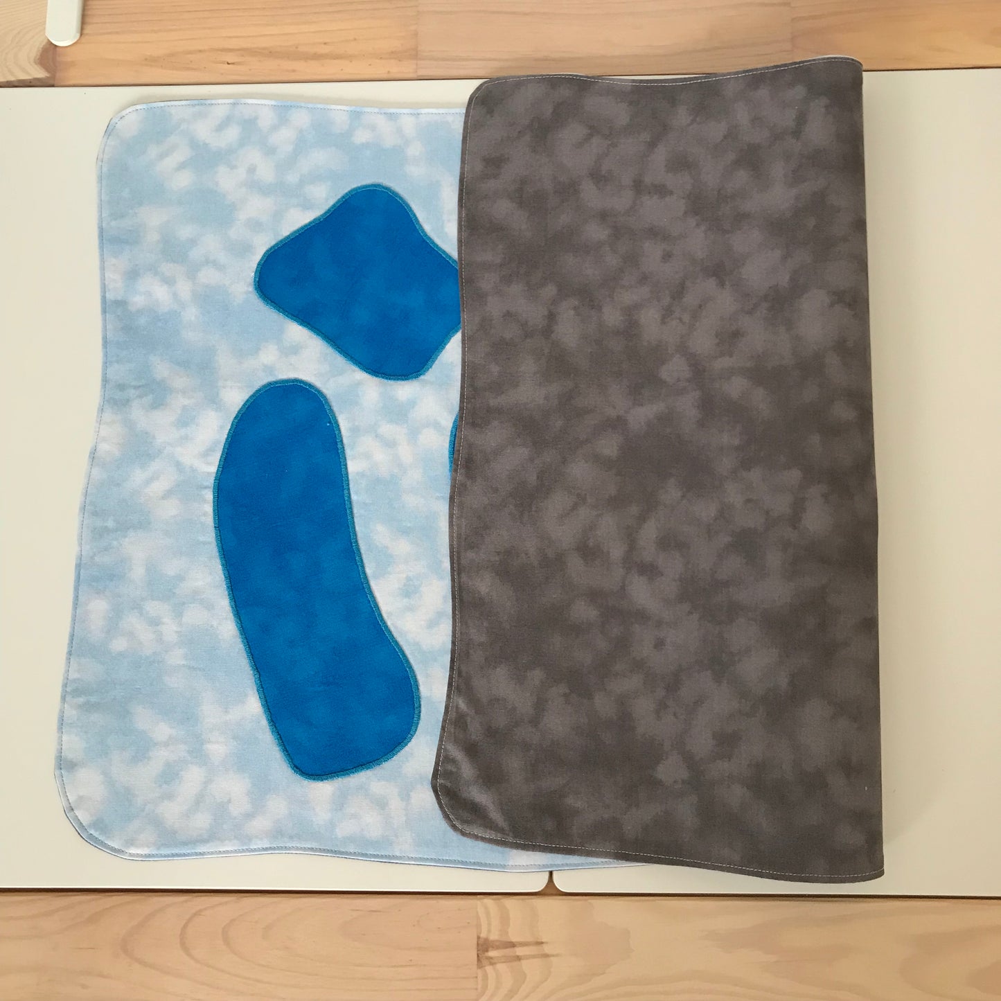 Polar Extra Large Play Mat - IN STOCK - Grey Reverse