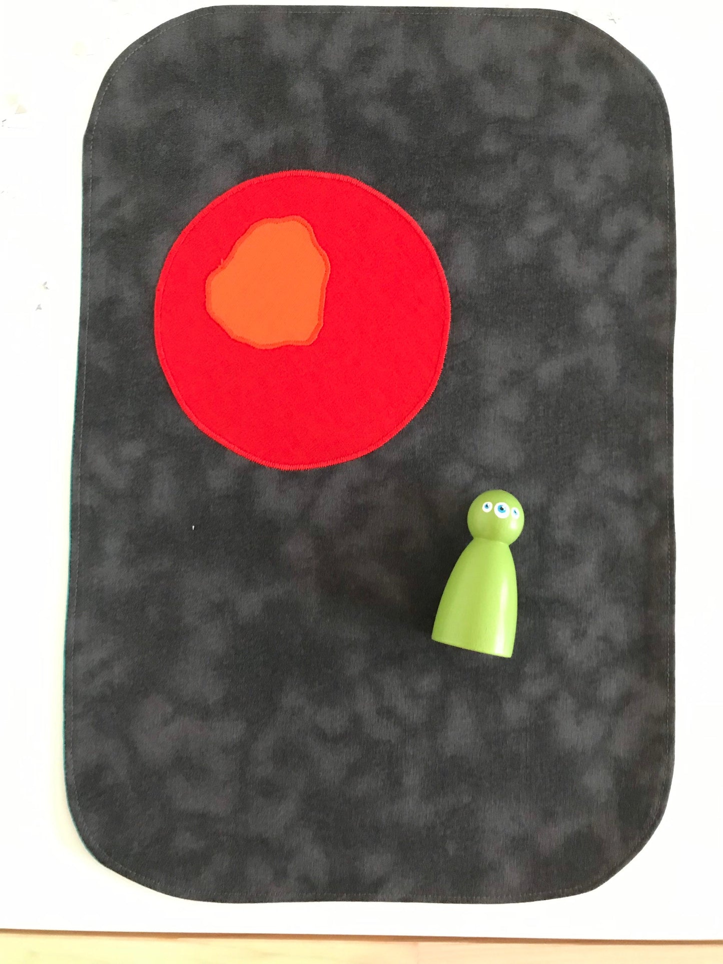 Space Play Mat - IN STOCK - Jade Reverse