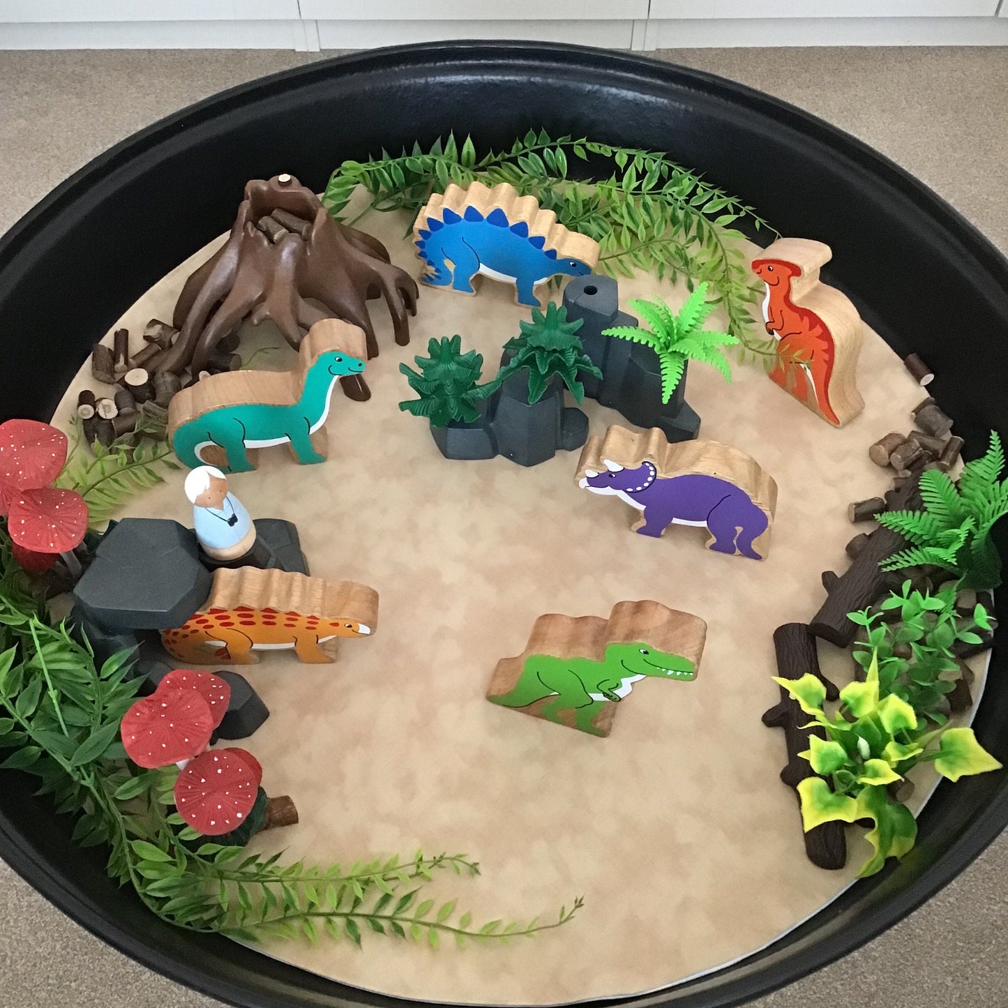 Tuff Tray Play Mat - IN STOCK - Sand Reverse