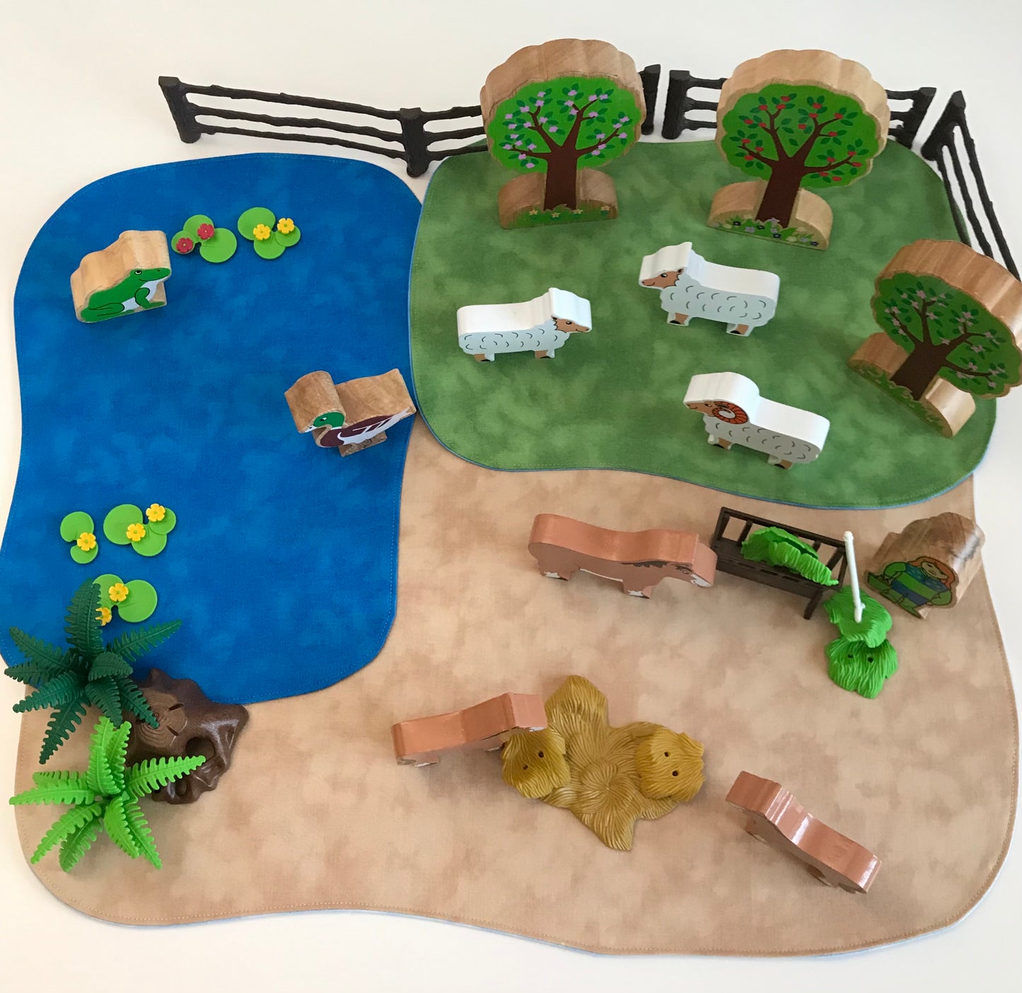 Play Mat Set - Reversible Play Mats - MADE TO ORDER