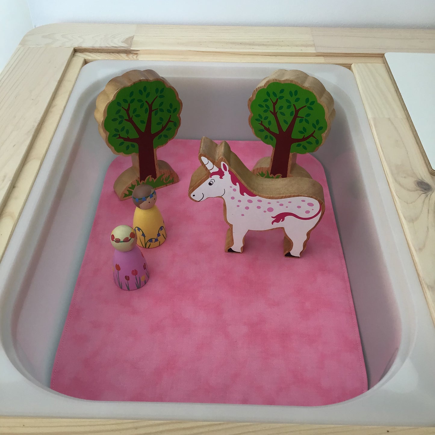 The Tray Play Mat -  Mix & Match Colours - MADE TO ORDER - Reversible