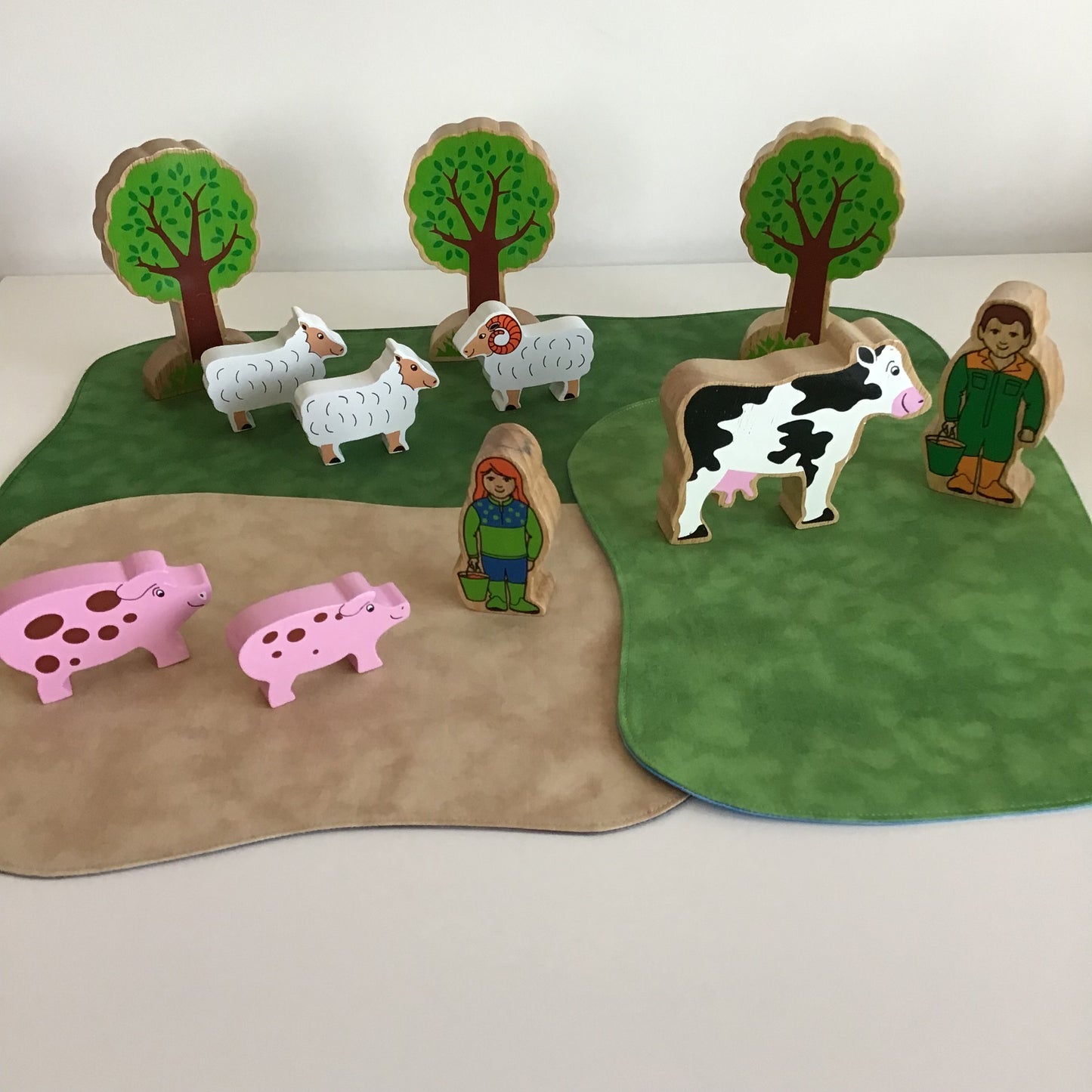 Play Mat Set - Reversible Play Mats - MADE TO ORDER