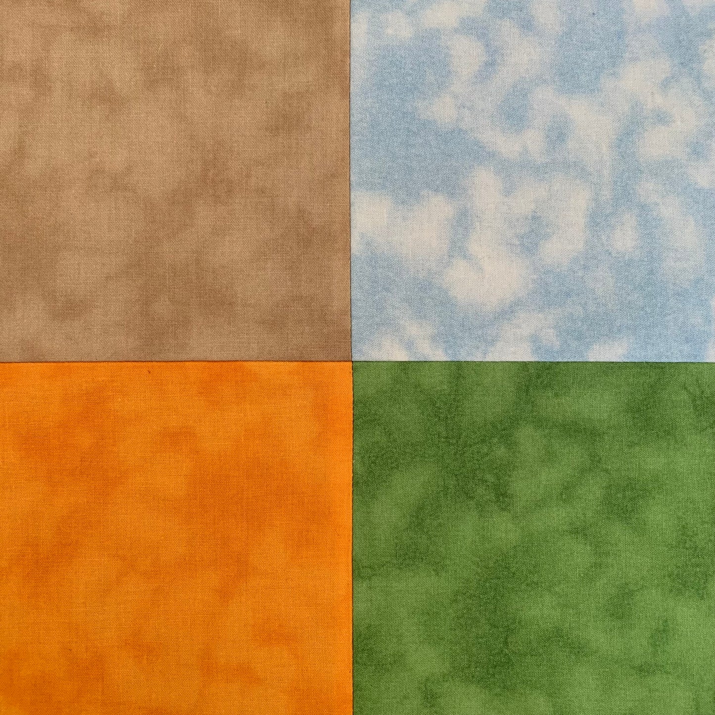 Tuff Tray Play Mat - IN STOCK - Four Sections - Jade Reverse
