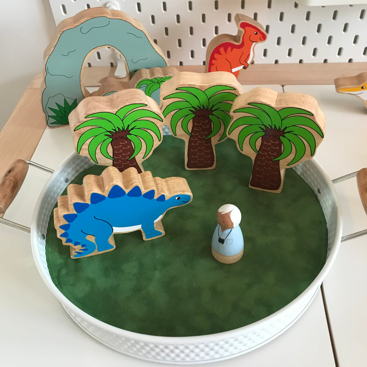 Open Ended Circular Play Mat - Reversible colours