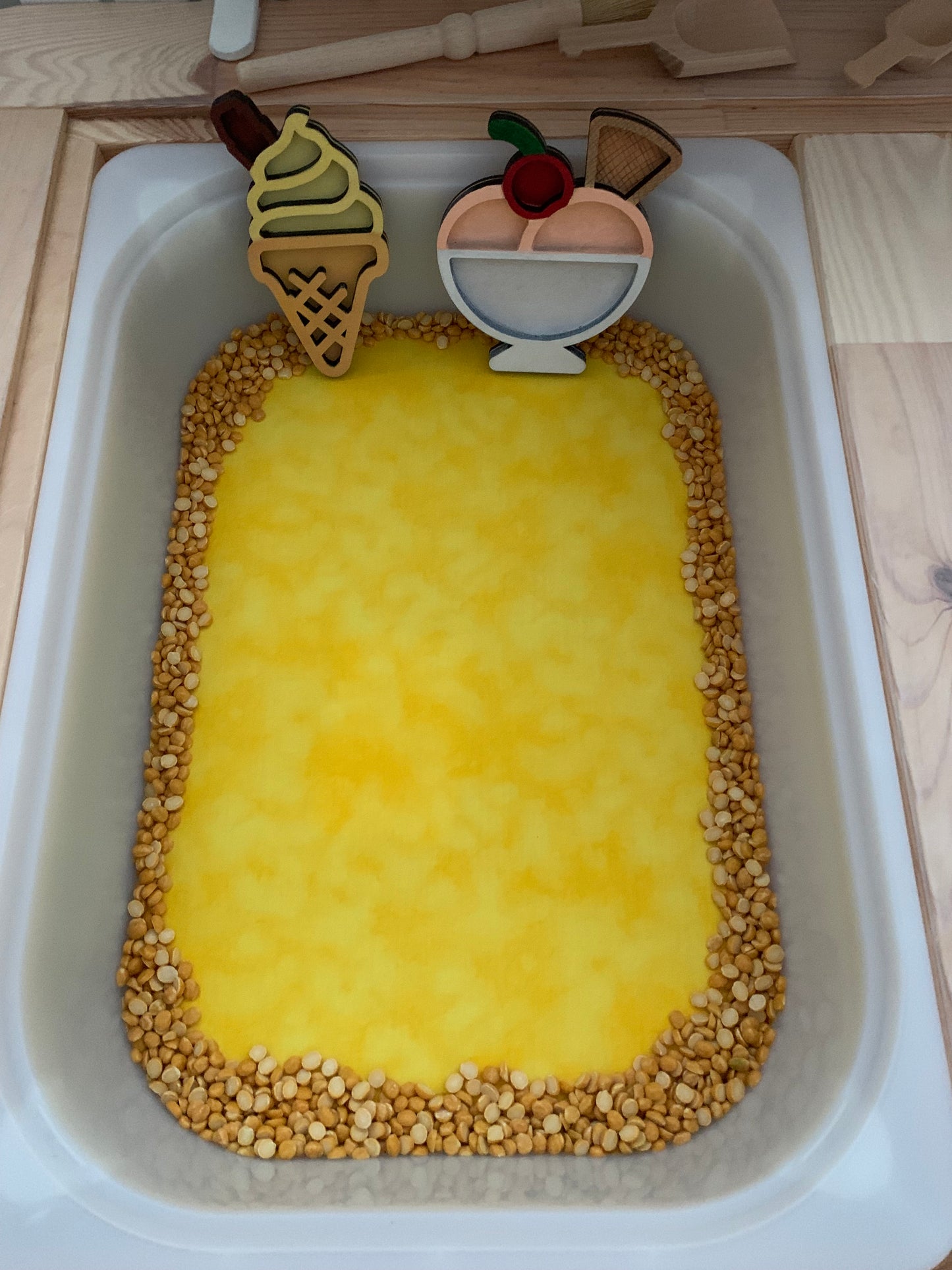 Tray Play Mat - MADE TO ORDER - 🌈 More Colour Options - Reversible