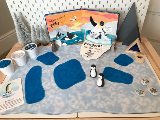 Polar Extra Large Play Mat - IN STOCK - Grey Reverse