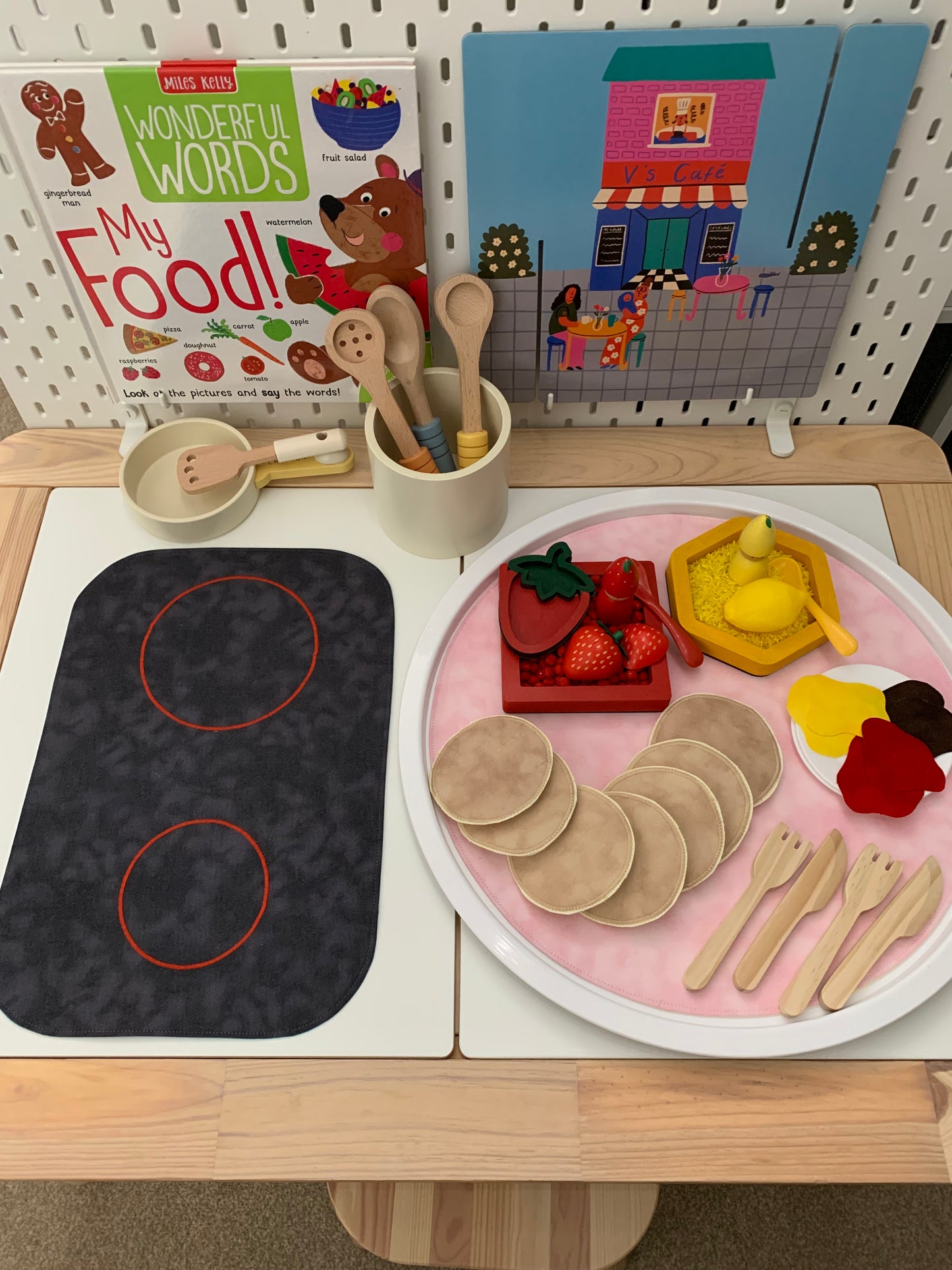 Hob Play Mat - IN STOCK - Jade Reverse