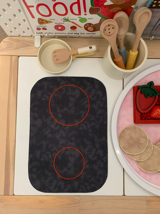 Hob Play Mat - IN STOCK - Jade Reverse