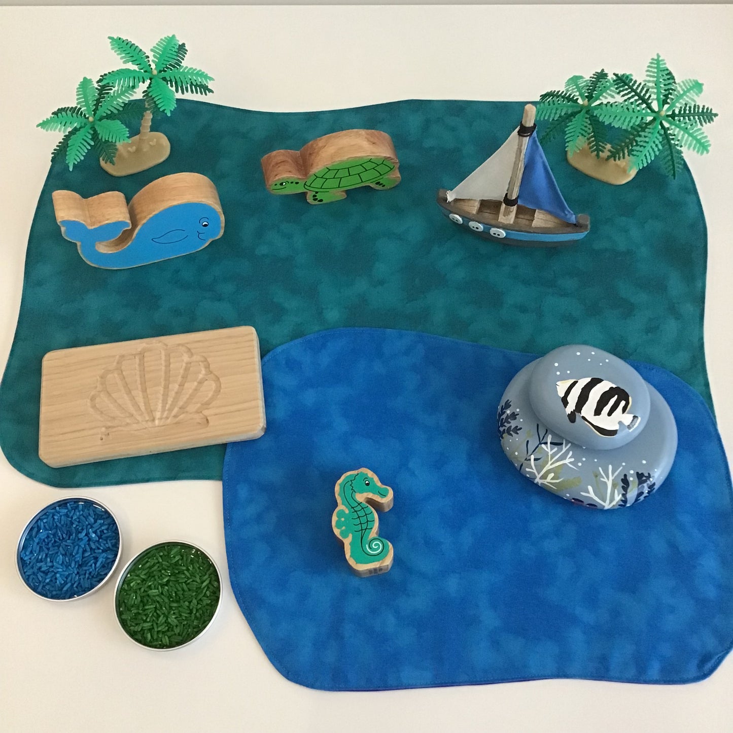 Play Mat Set - Reversible Play Mats - MADE TO ORDER