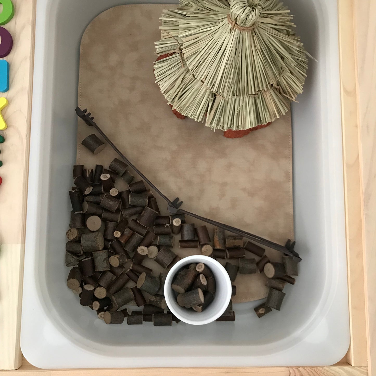 Iceberg Play Mat - MADE TO ORDER - Sand Reverse