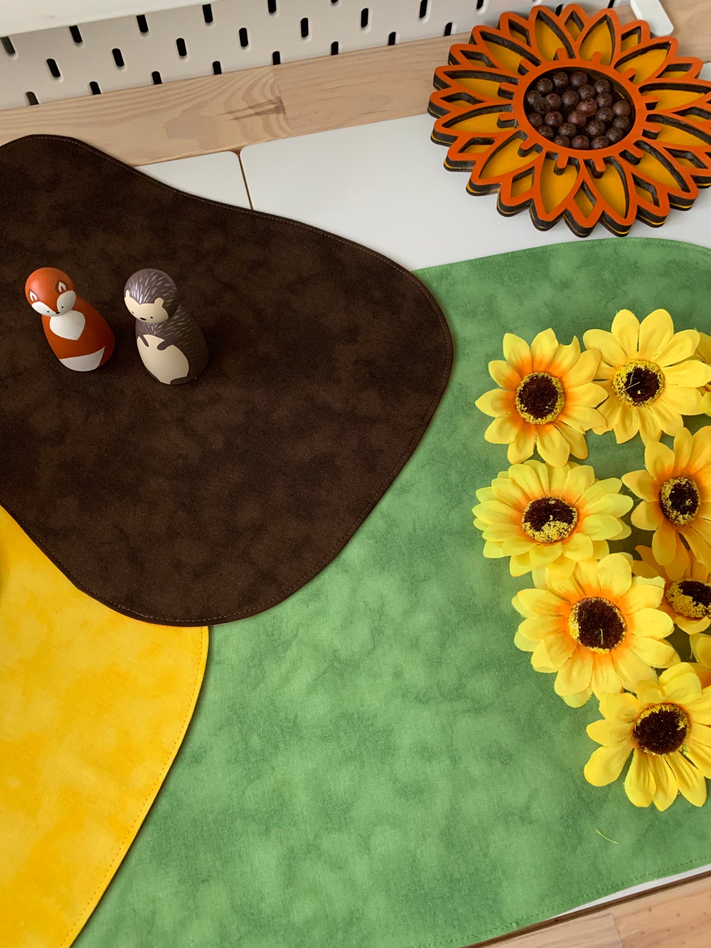 Play Mat Set - Autumn Edition Colours - MADE TO ORDER - Reversible