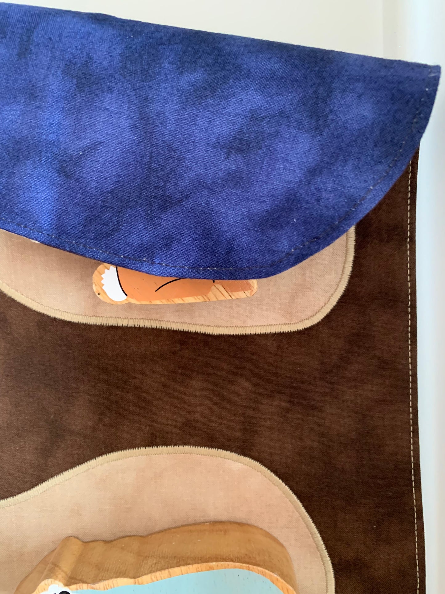 Underground Play Mat - MADE TO ORDER -  Navy Reverse