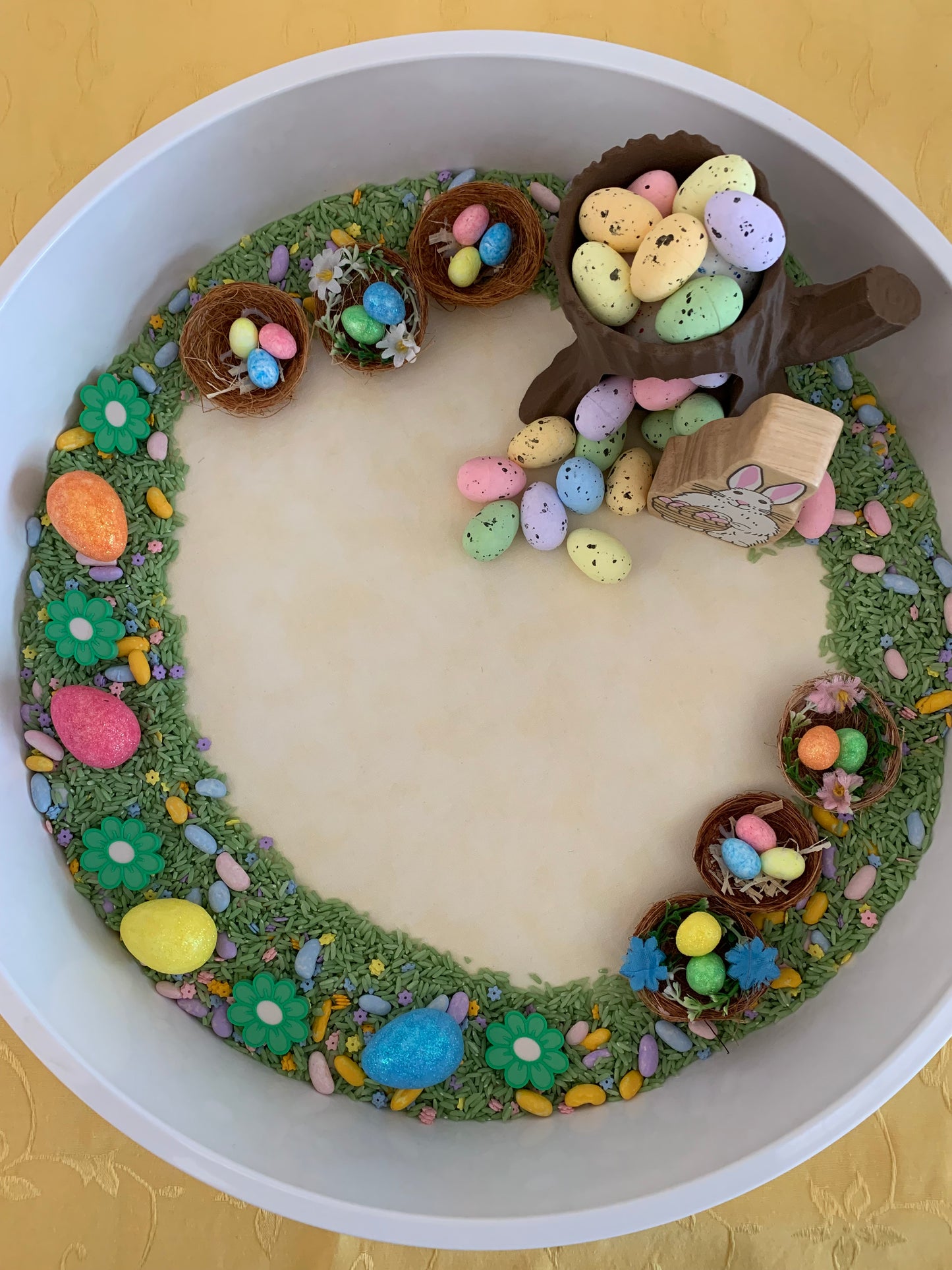The Circular Play Mat -  Mix & Match Colours - MADE TO ORDER - Reversible