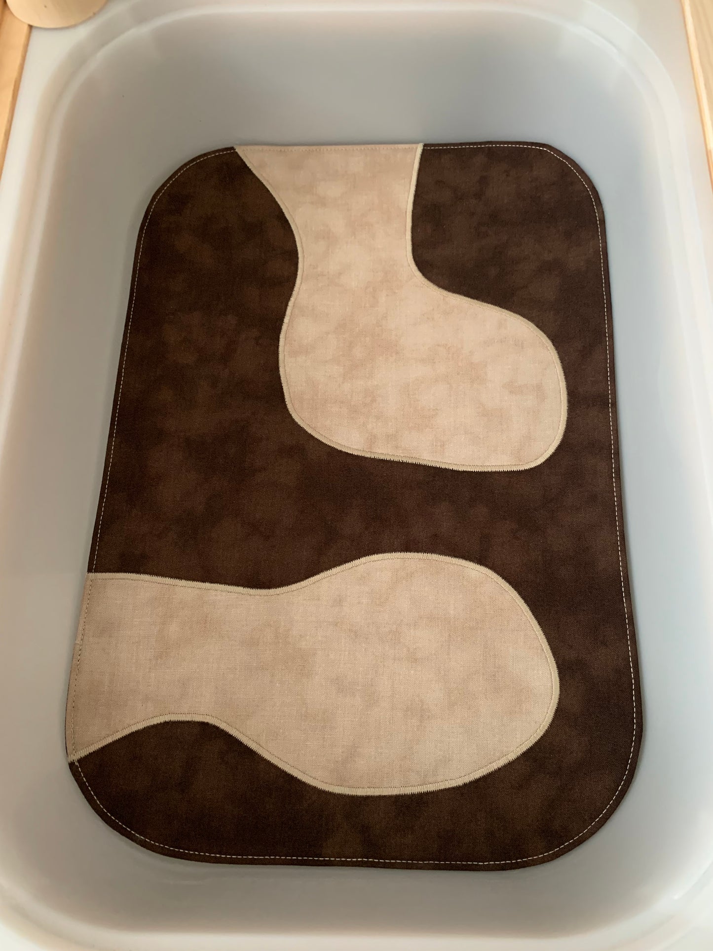 Underground Play Mat - MADE TO ORDER -  Navy Reverse