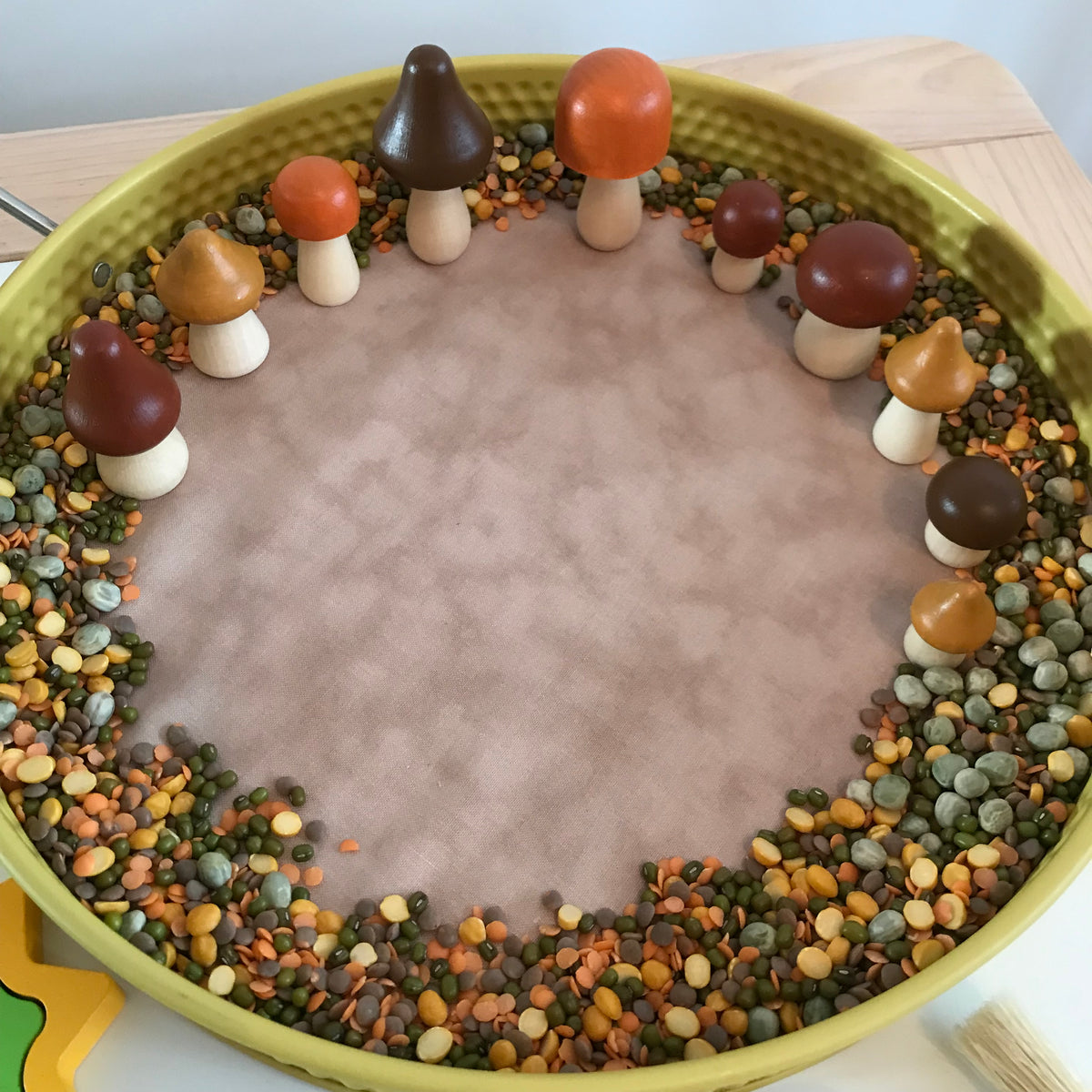 Open Ended Circular Play Mat - Reversible colours