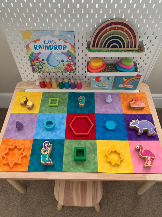 Custom Order - Ella - Colourful Patchwork & Four Ring Hob