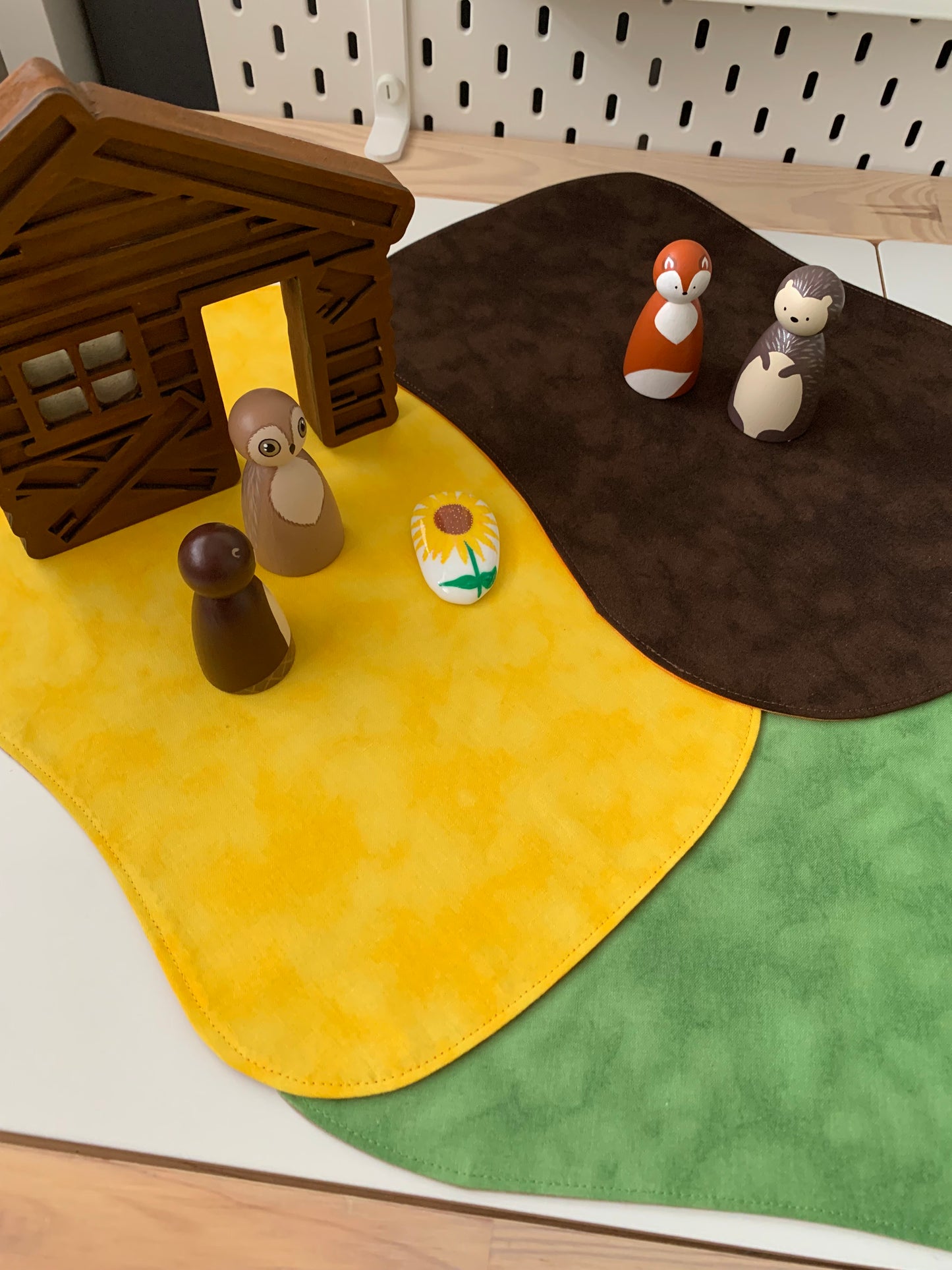 Play Mat Set - Autumn Edition Colours - MADE TO ORDER - Reversible