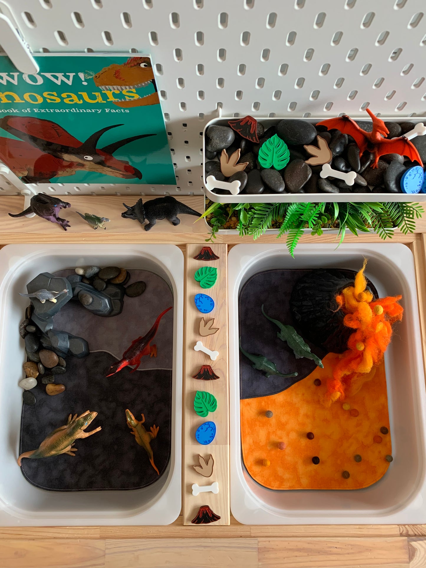 Sun/Lava Play Mat - MADE TO ORDER - Black Reverse