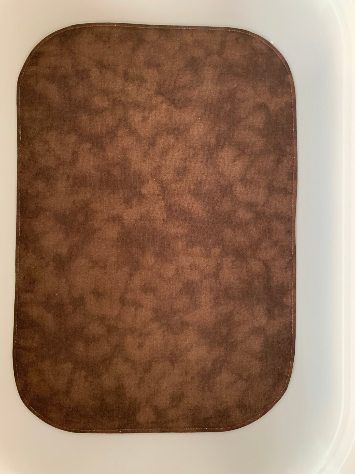 Pond & Mud Patch Play Mat - MADE TO ORDER -  Brown reverse