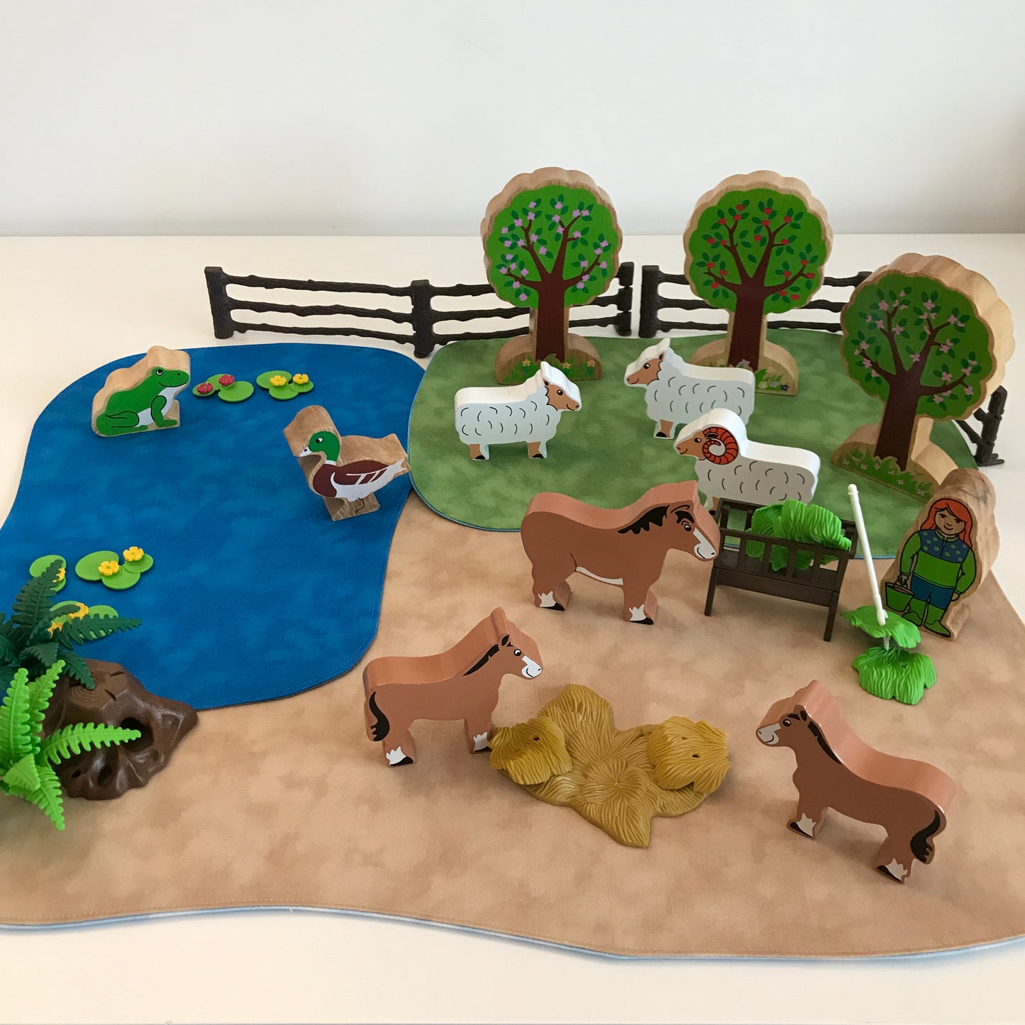 Play Mat Set - Reversible Play Mats - MADE TO ORDER