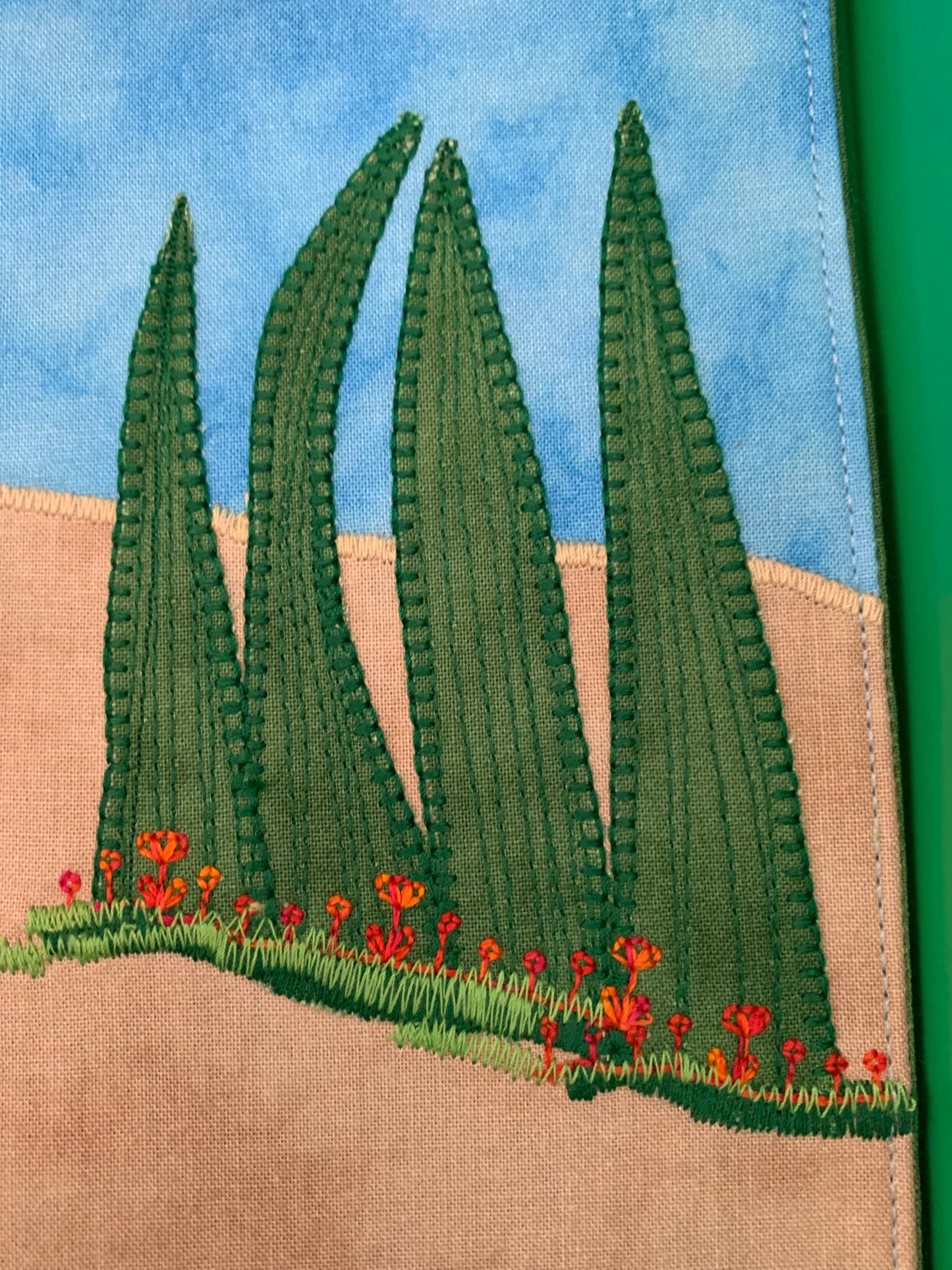 Riverbank Play Mat - IN STOCK - Dark Green Reverse