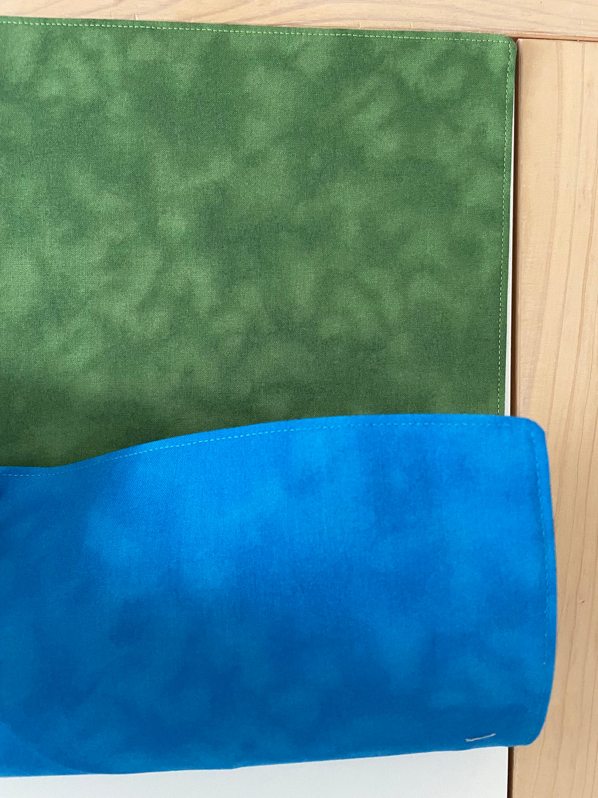 River & Rocks Play Mat - Deep Blue reverse - Ready to post