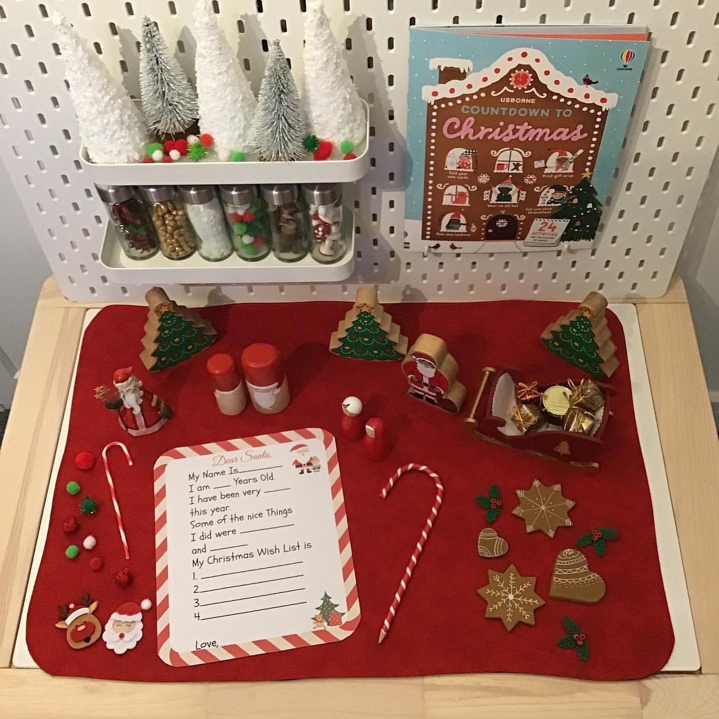 Extra Large Red & Sand Play Mat - MADE TO ORDER