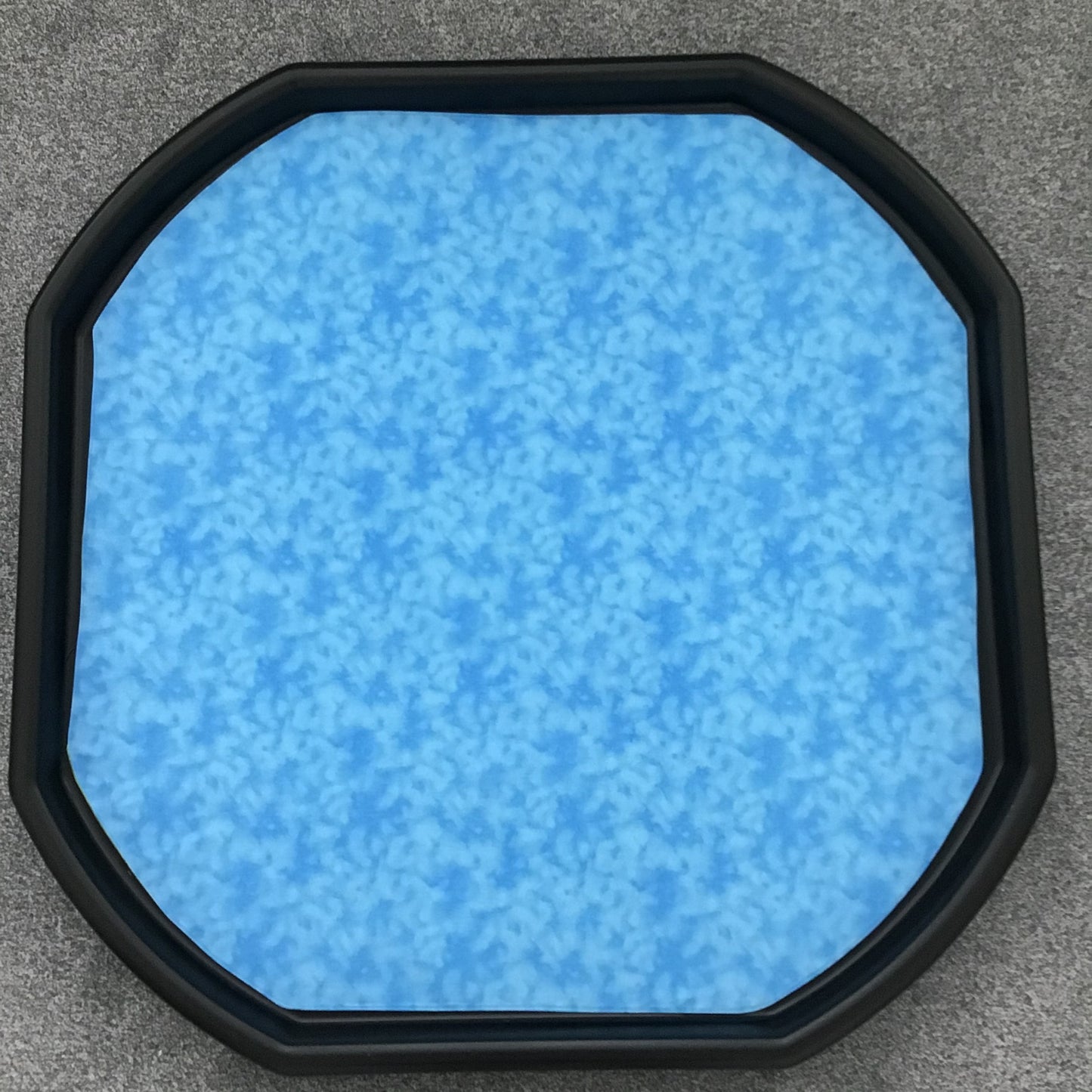 Tuff Tray Play Mat - Mid Blue & Light Green - MADE TO ORDER