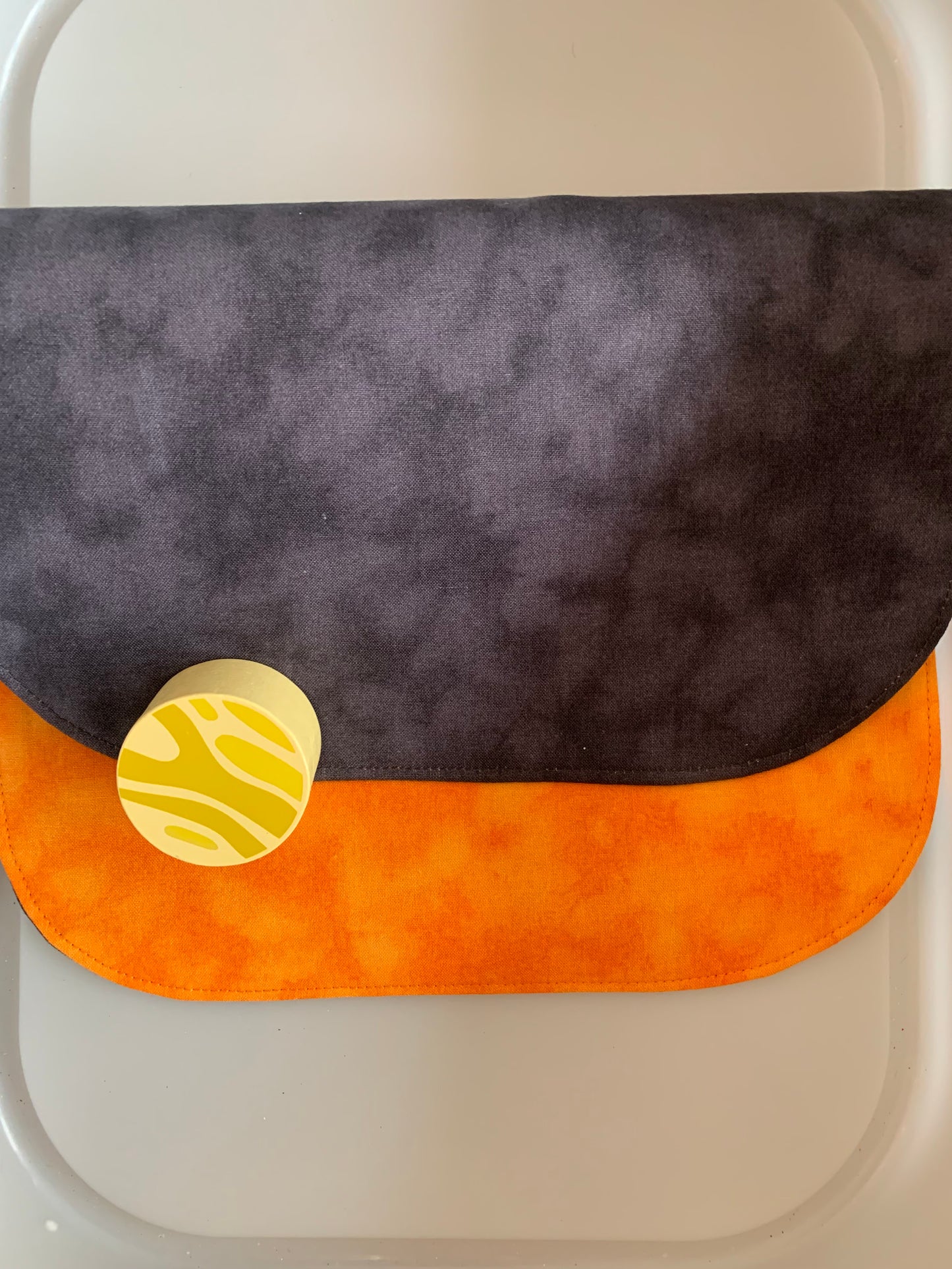 Sun/Lava Play Mat - MADE TO ORDER - Black Reverse