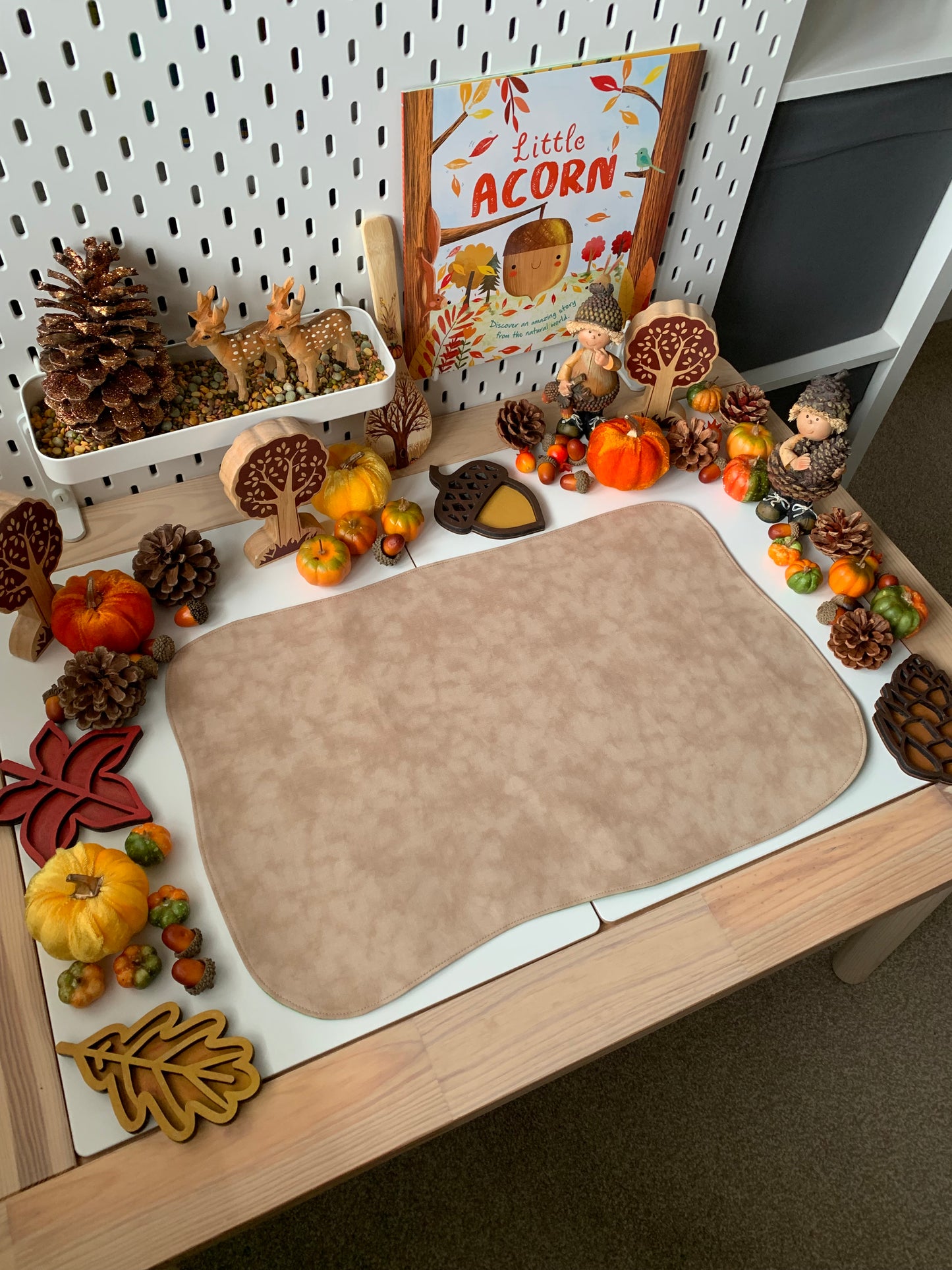 Play Mat Set - Autumn Edition Colours - MADE TO ORDER - Reversible