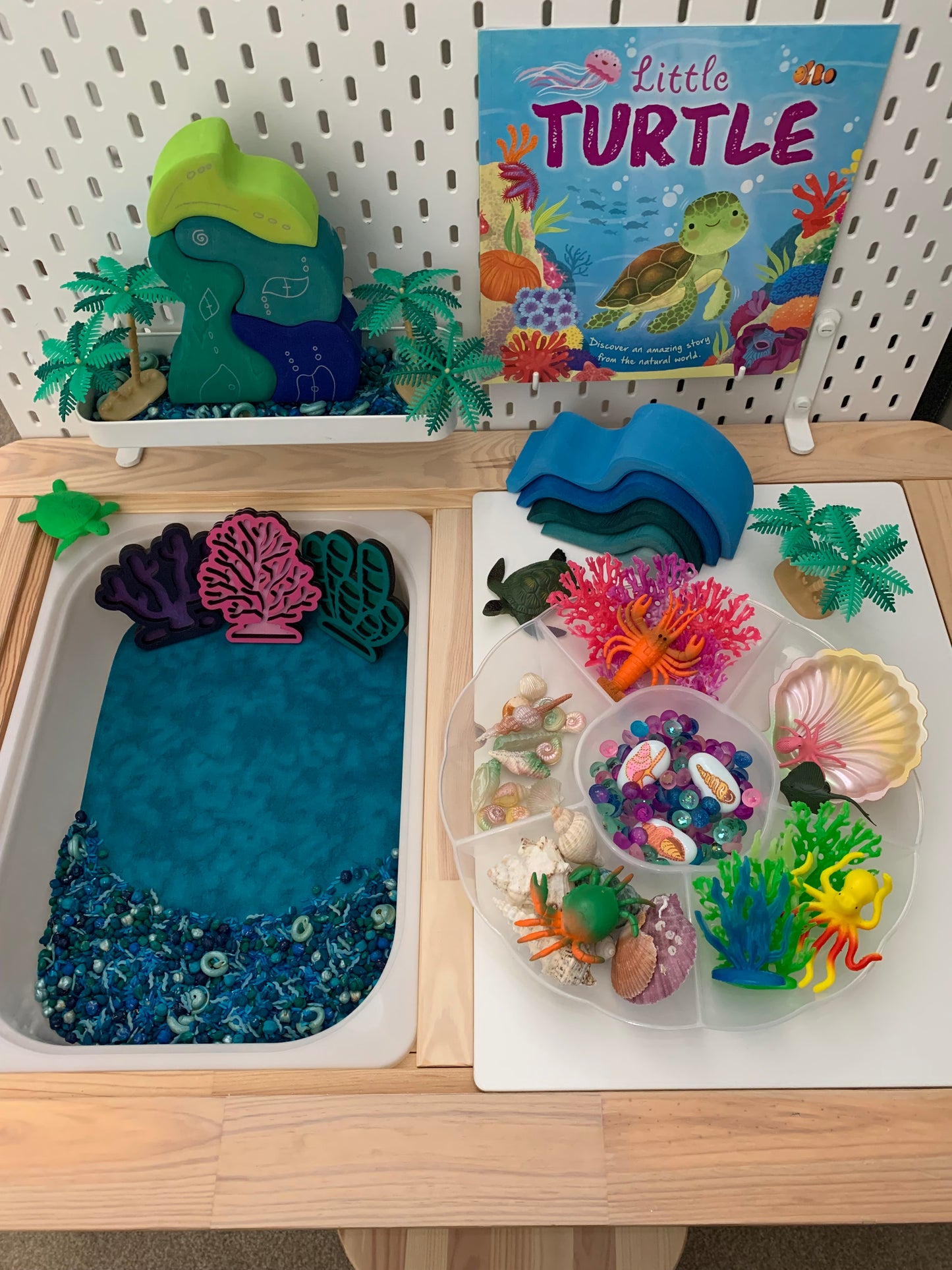 Hob Play Mat - IN STOCK - Jade Reverse