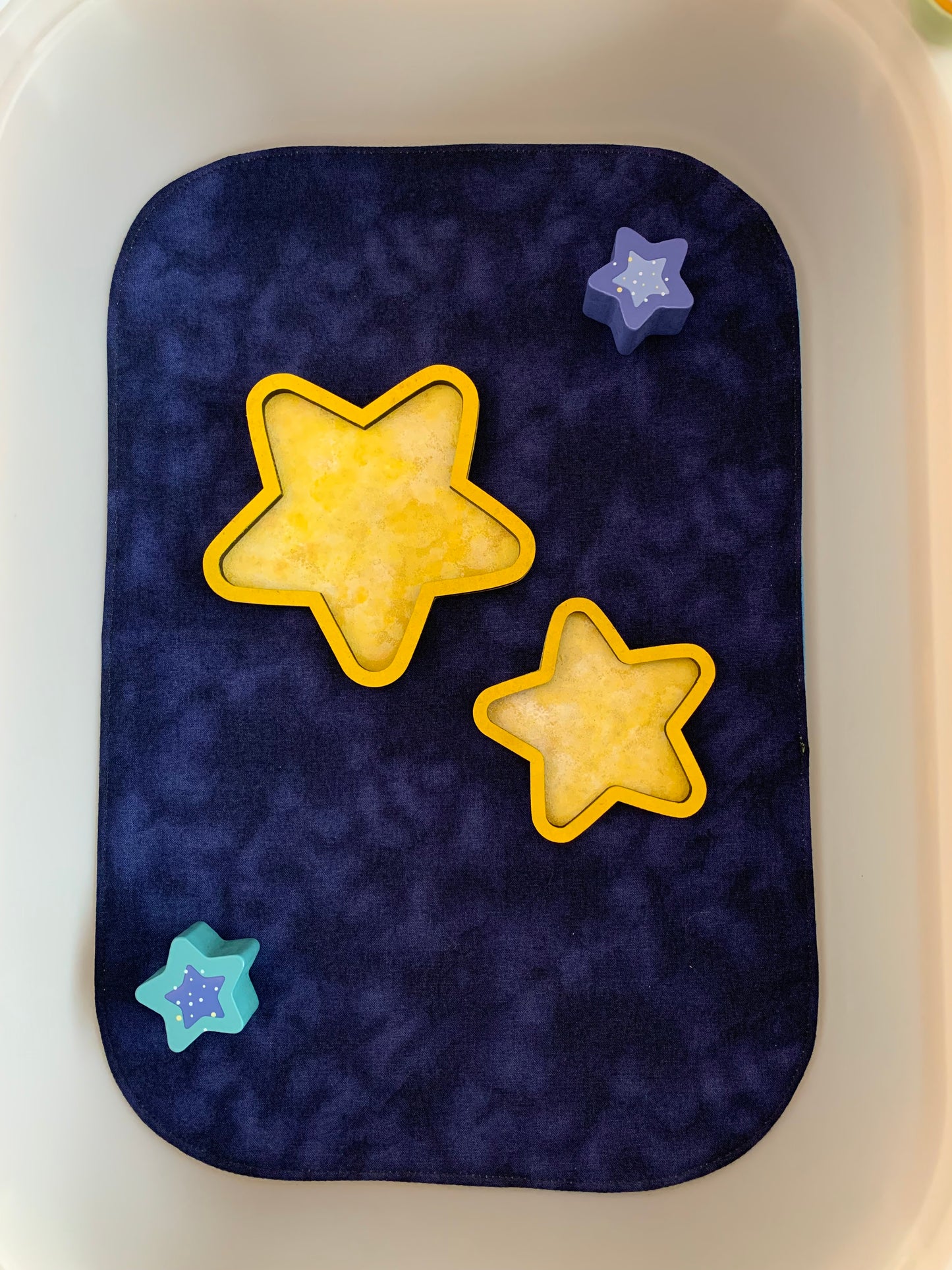 The Tray Play Mat -  Mix & Match Colours - MADE TO ORDER - Reversible