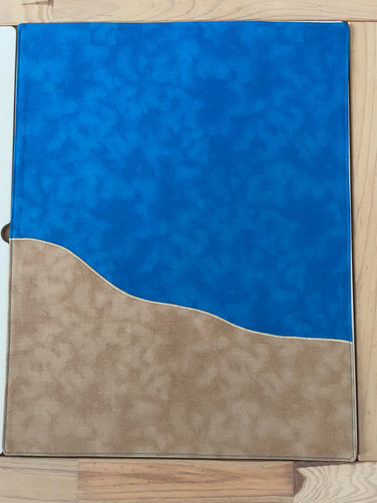 Beach Play Mat - Black reverse - Ready to post