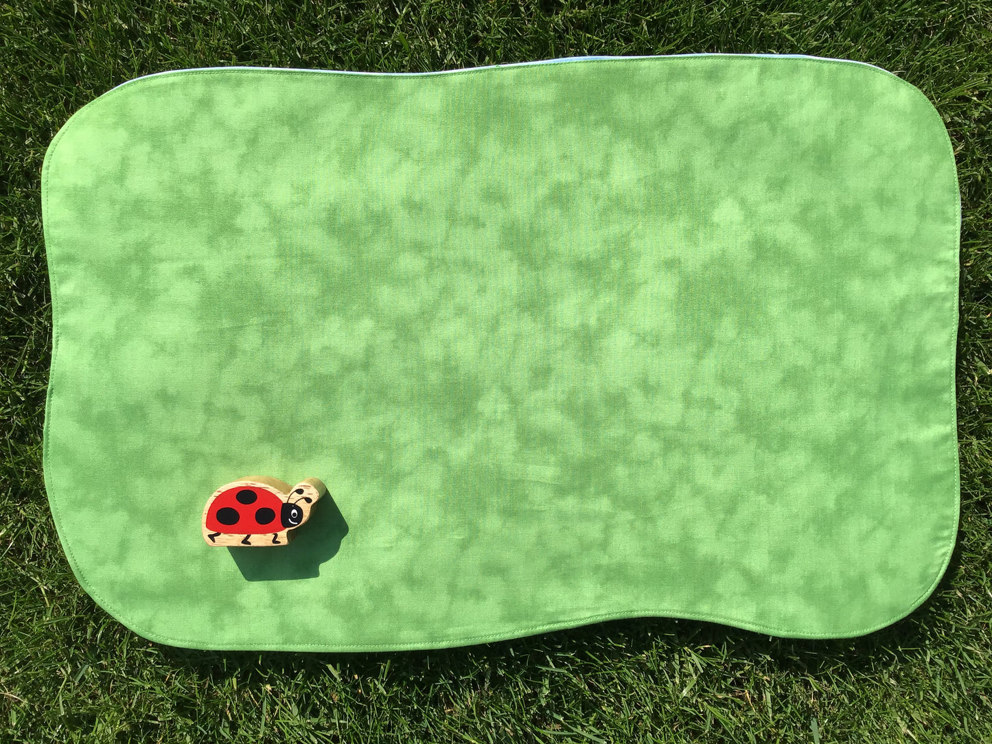 Iceberg Play Mat - MADE TO ORDER - Light Green Reverse