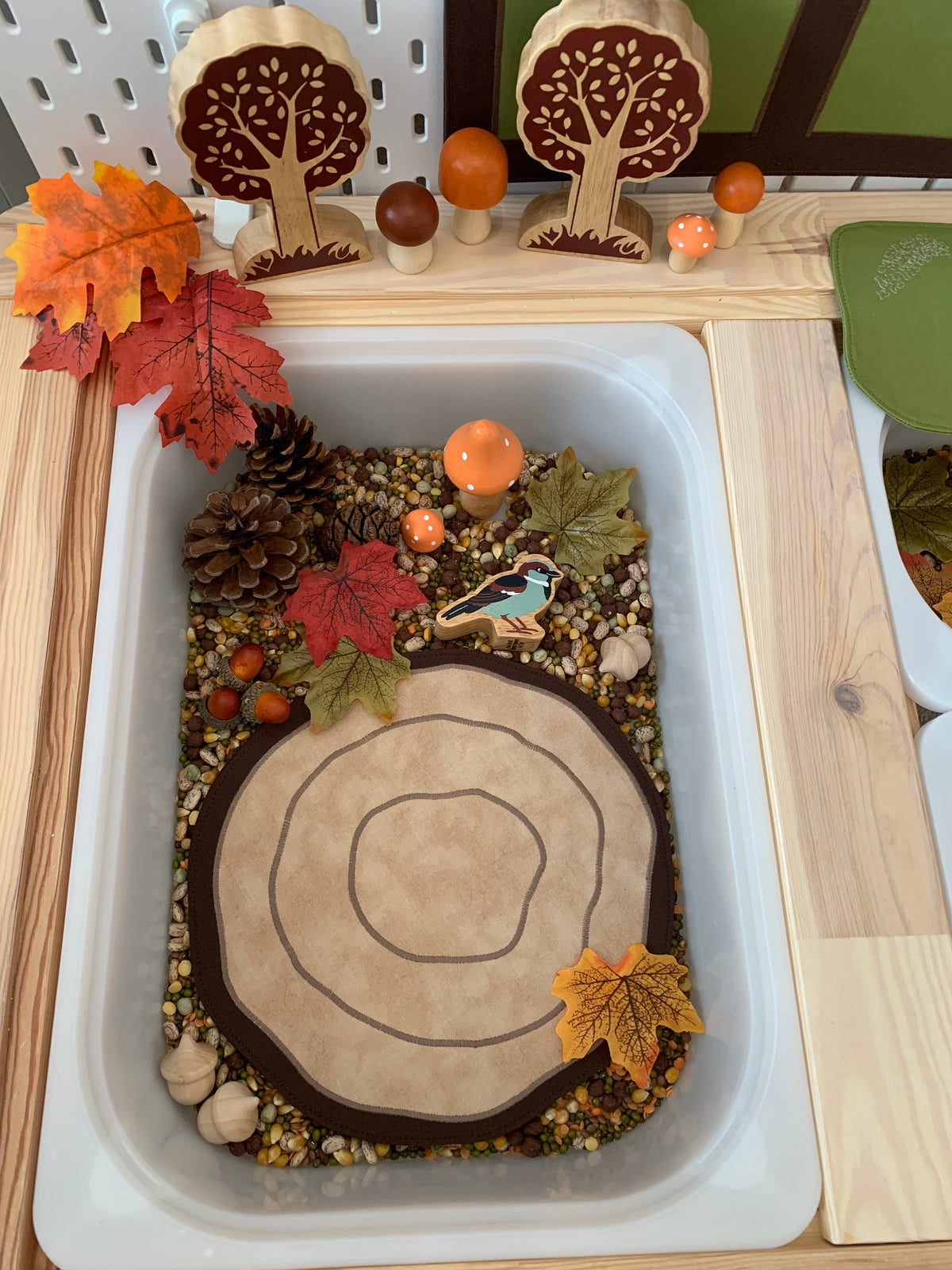 Log Slice Play Mat