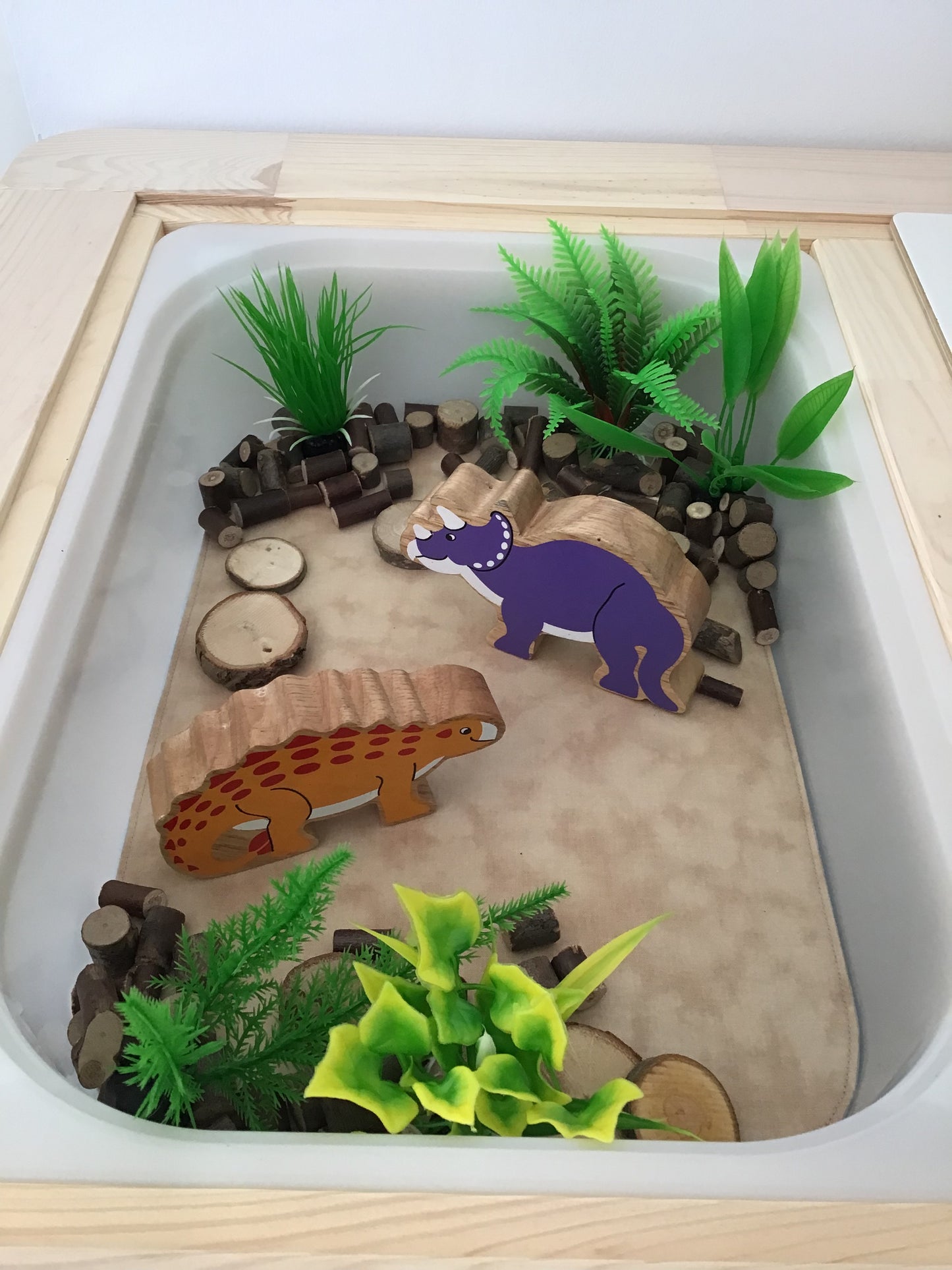 Iceberg Play Mat - MADE TO ORDER - Sand Reverse