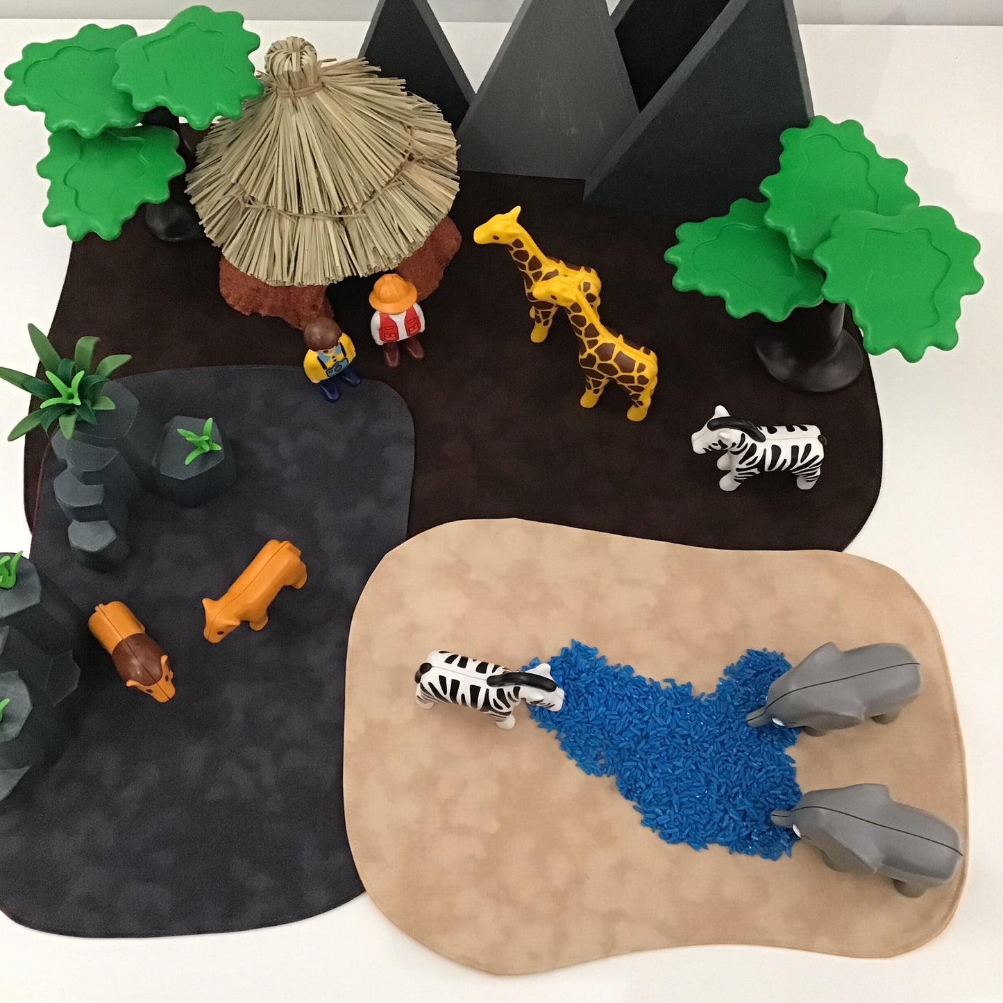 Play Mat Set - Reversible Play Mats - MADE TO ORDER