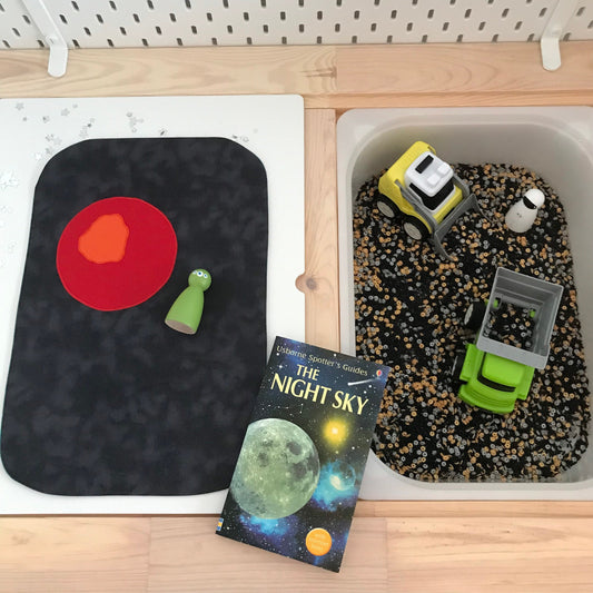 Space Play Mat - IN STOCK - Jade Reverse