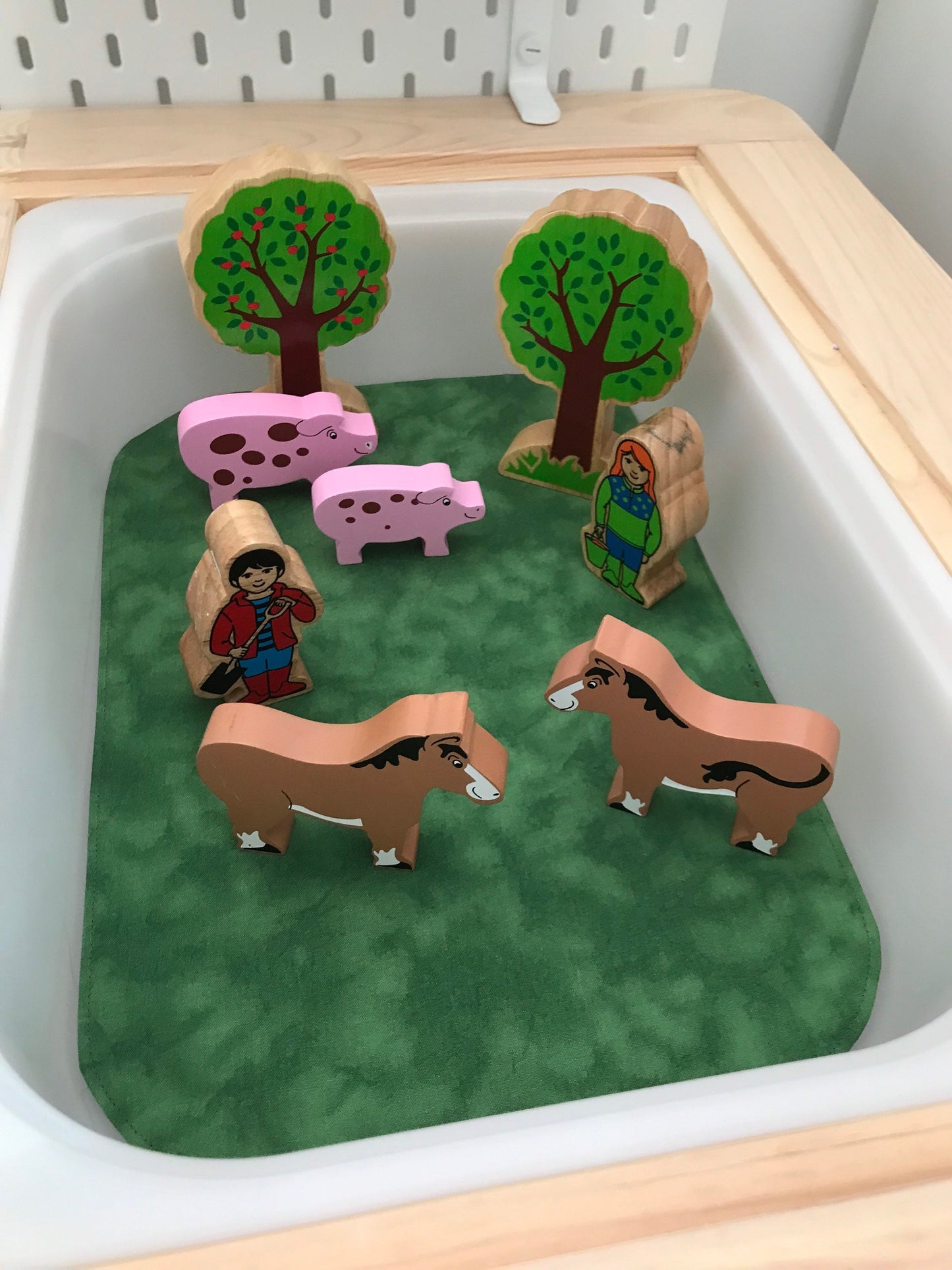 Under the Sea/Rockpool Play Mat - Made to Order - UKCA Tested - Reversible Play Mat