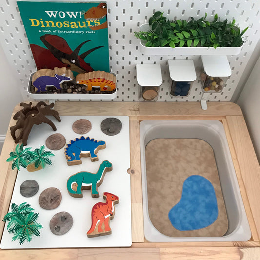 Lake Play Mat - MADE TO ORDER - Light Green Reverse