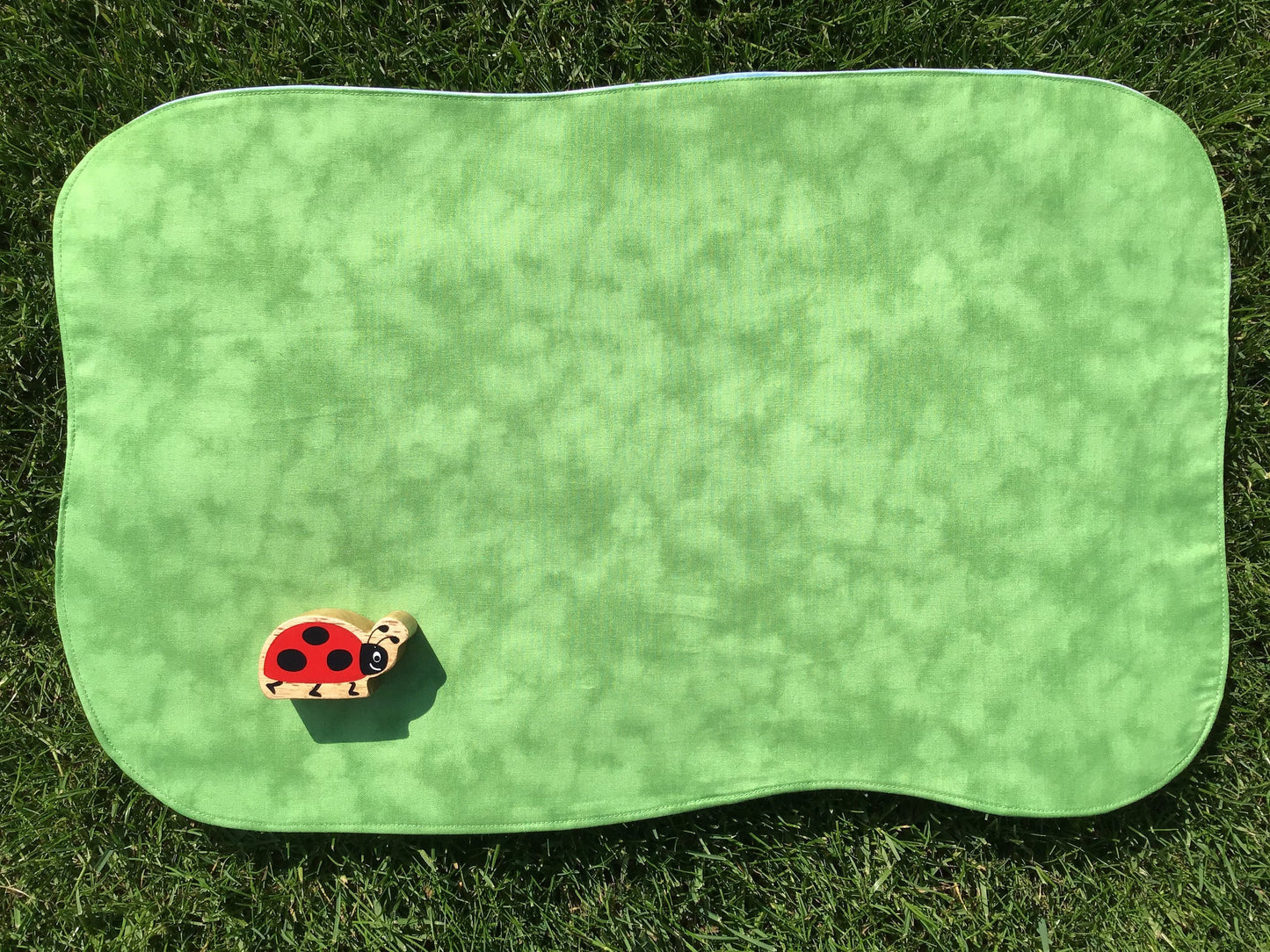 Desert Island Play Mat - IN STOCK - Light Green Reverse