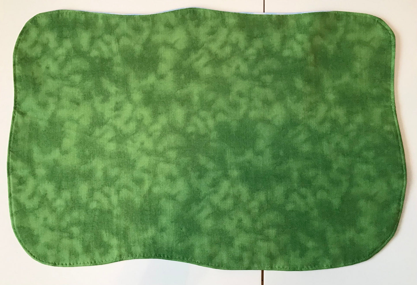 Bunnies & Eggs Play Mat - IN STOCK - Light Green Reverse
