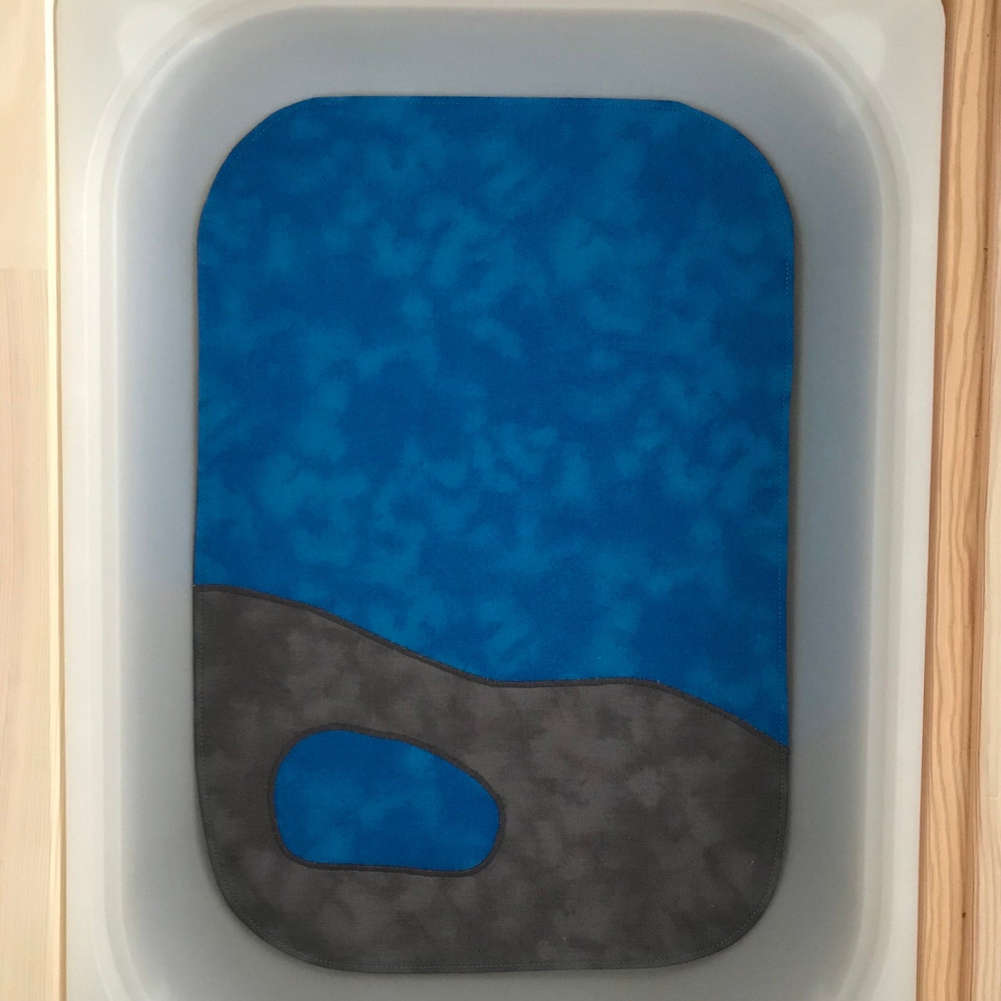 Under the Sea/Rockpool Play Mat - Made to Order - UKCA Tested - Reversible Play Mat