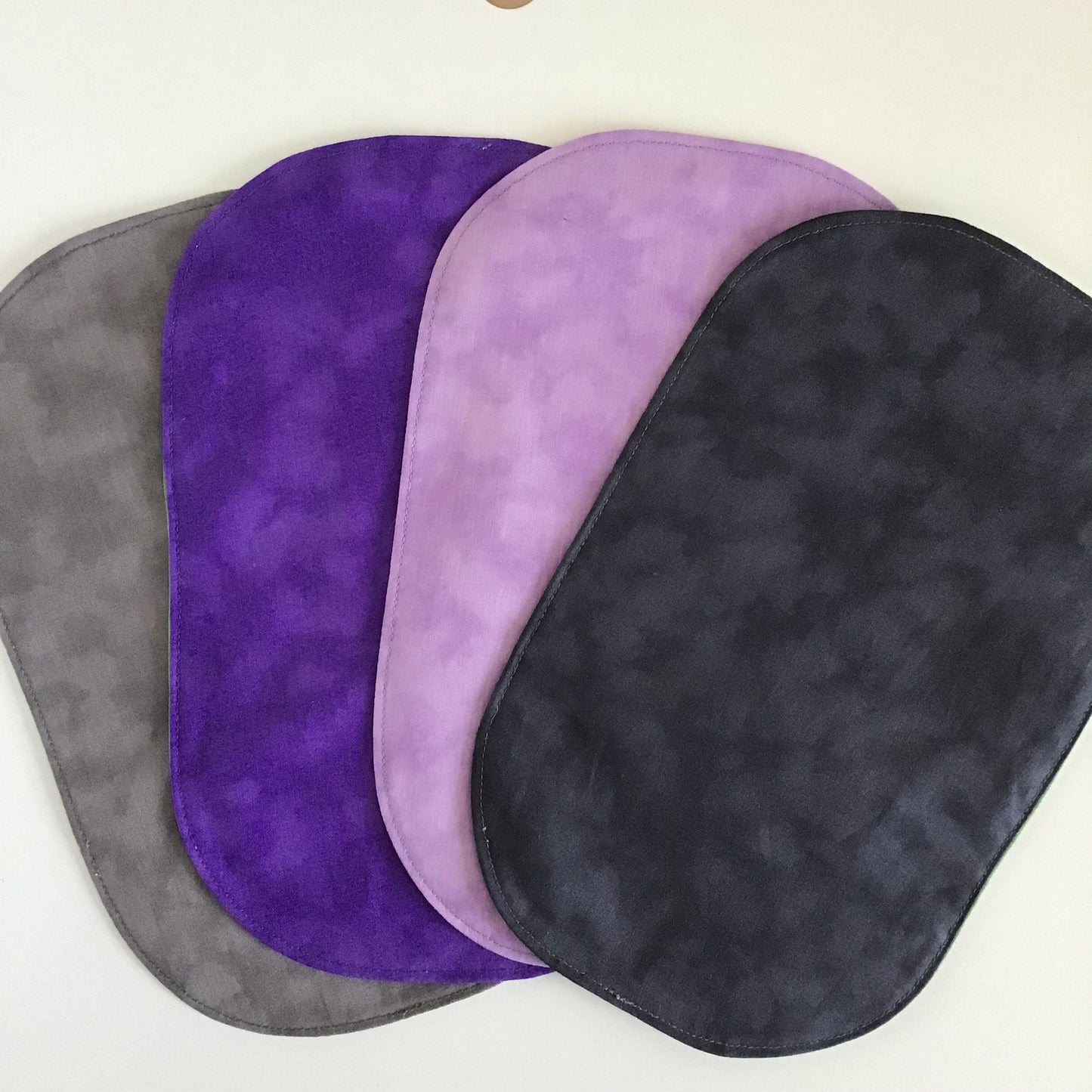 Mini Tray Play Mat Set - Autumn & Halloween Themed - MADE TO ORDER - Reversible - Set of 4